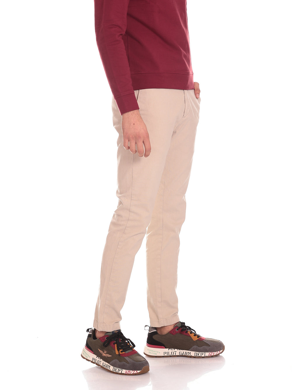 Pantaloni Pa21S-AR-02 Gesso