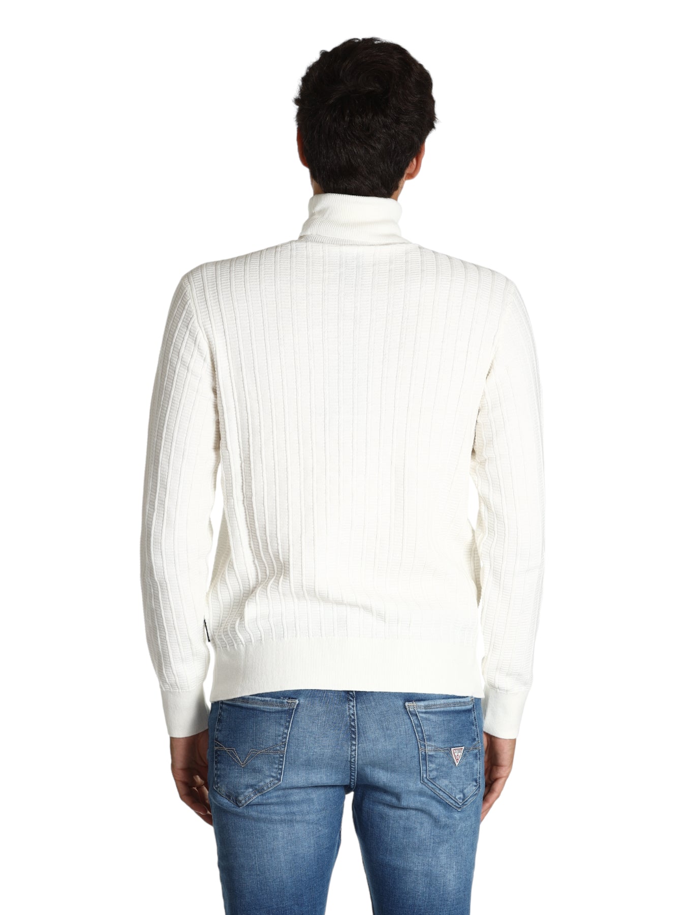Maglione Collo Alto 6rzm2j Off White