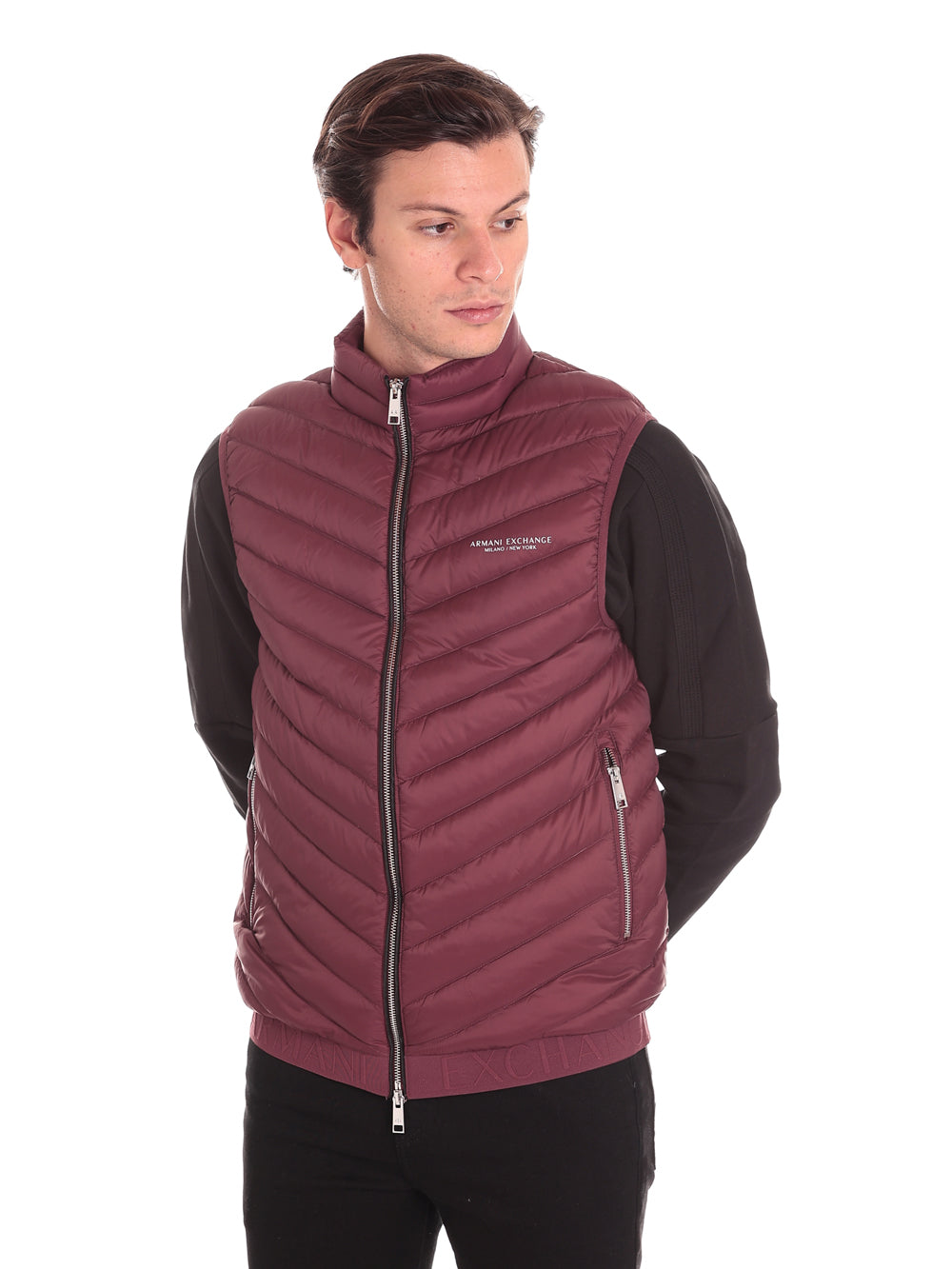 Smanicato Gilet 8nzq52 Windsor Wine, Black