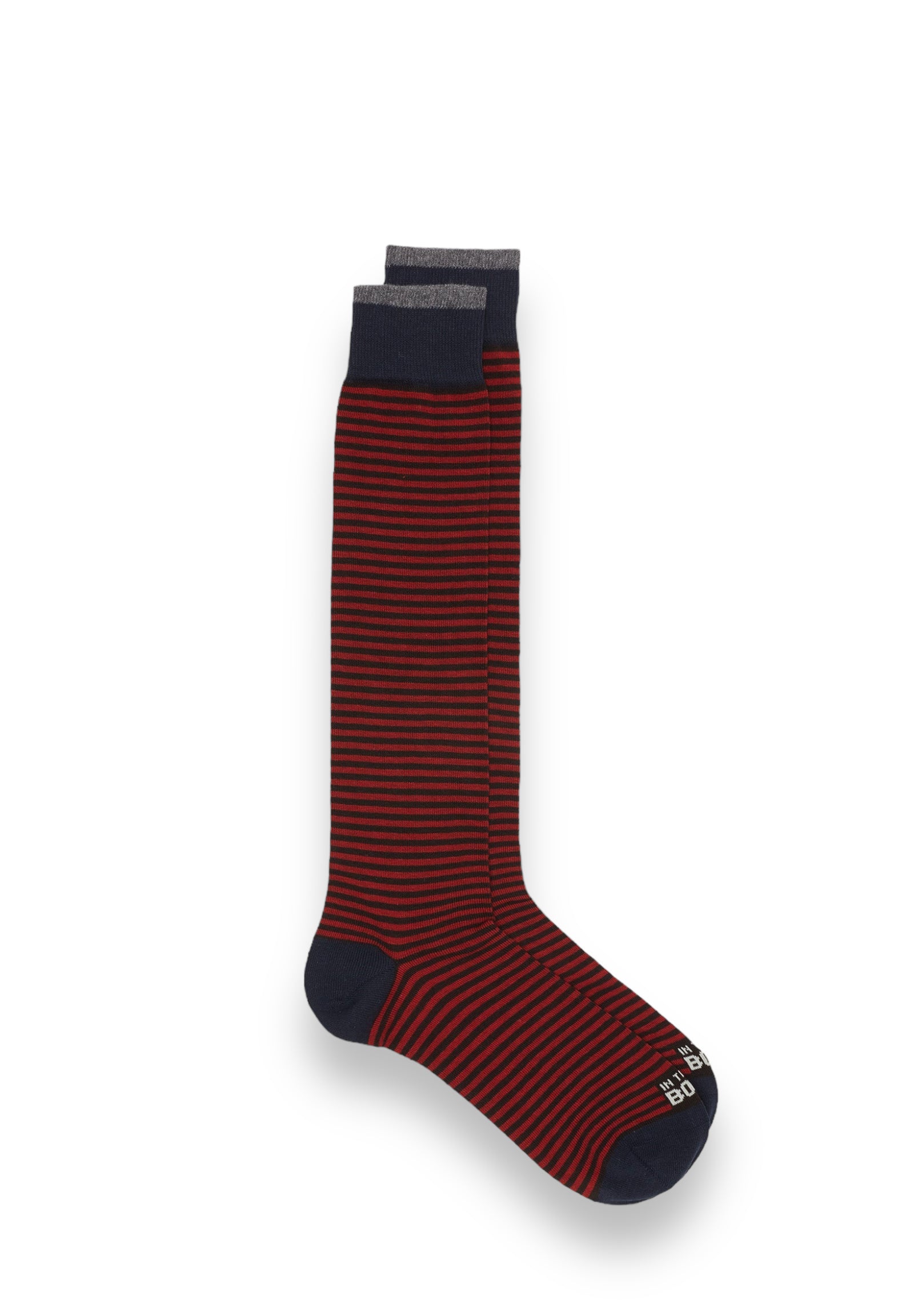 Calzini Fw230073 Bordeaux, Blu