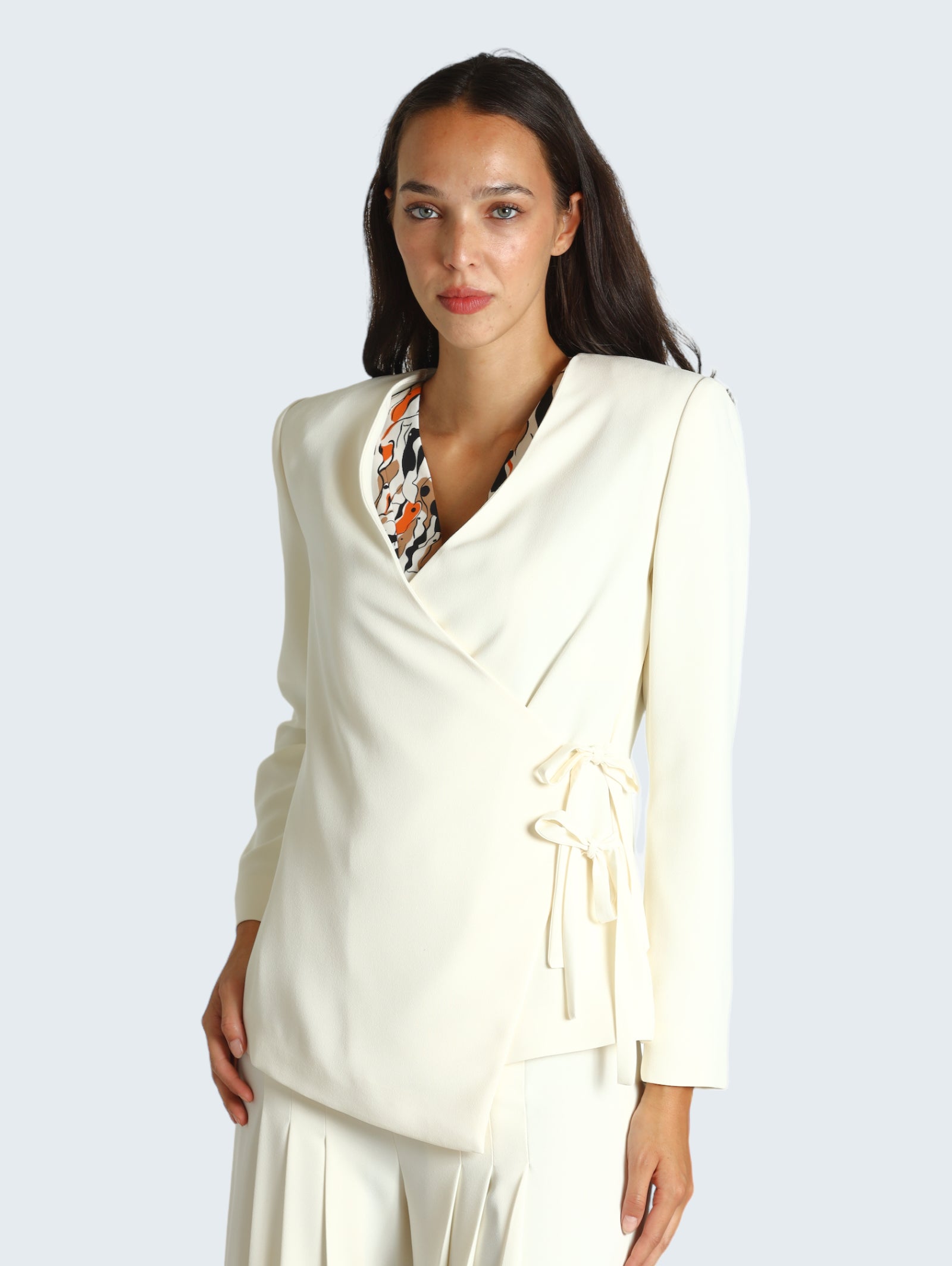 Honey White Wool Jacket