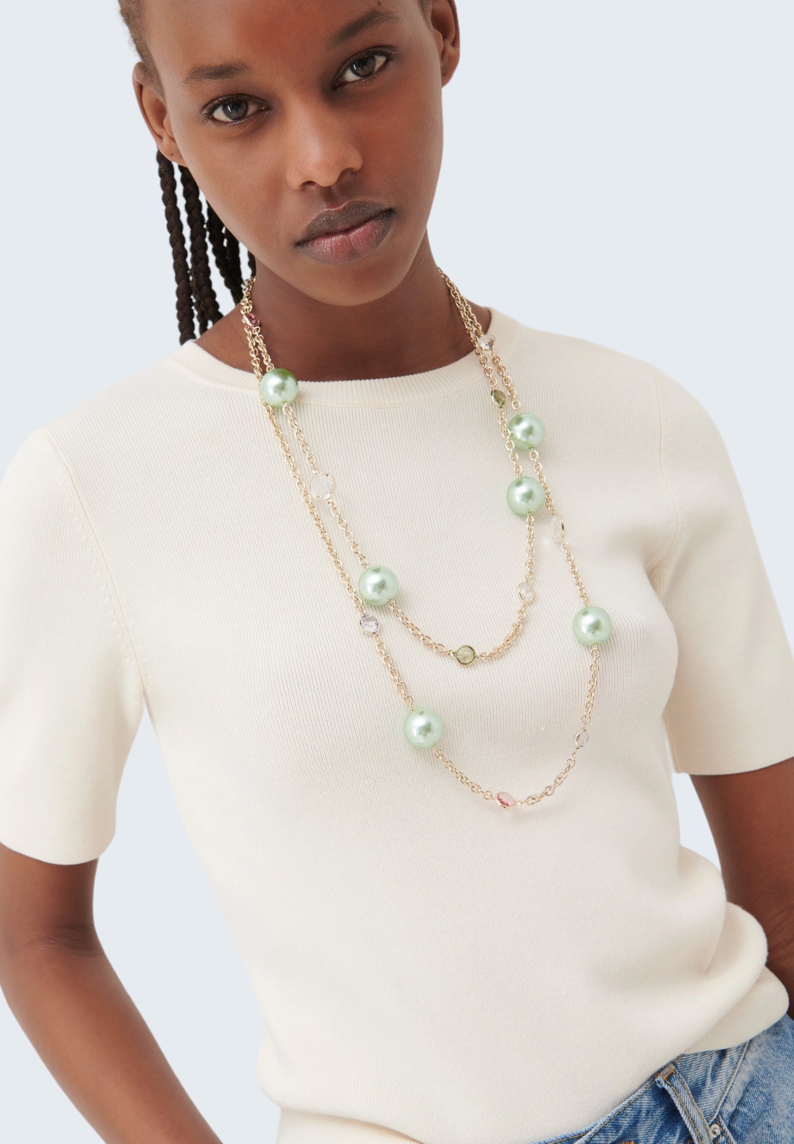 Collana Rasoio Multicolor
