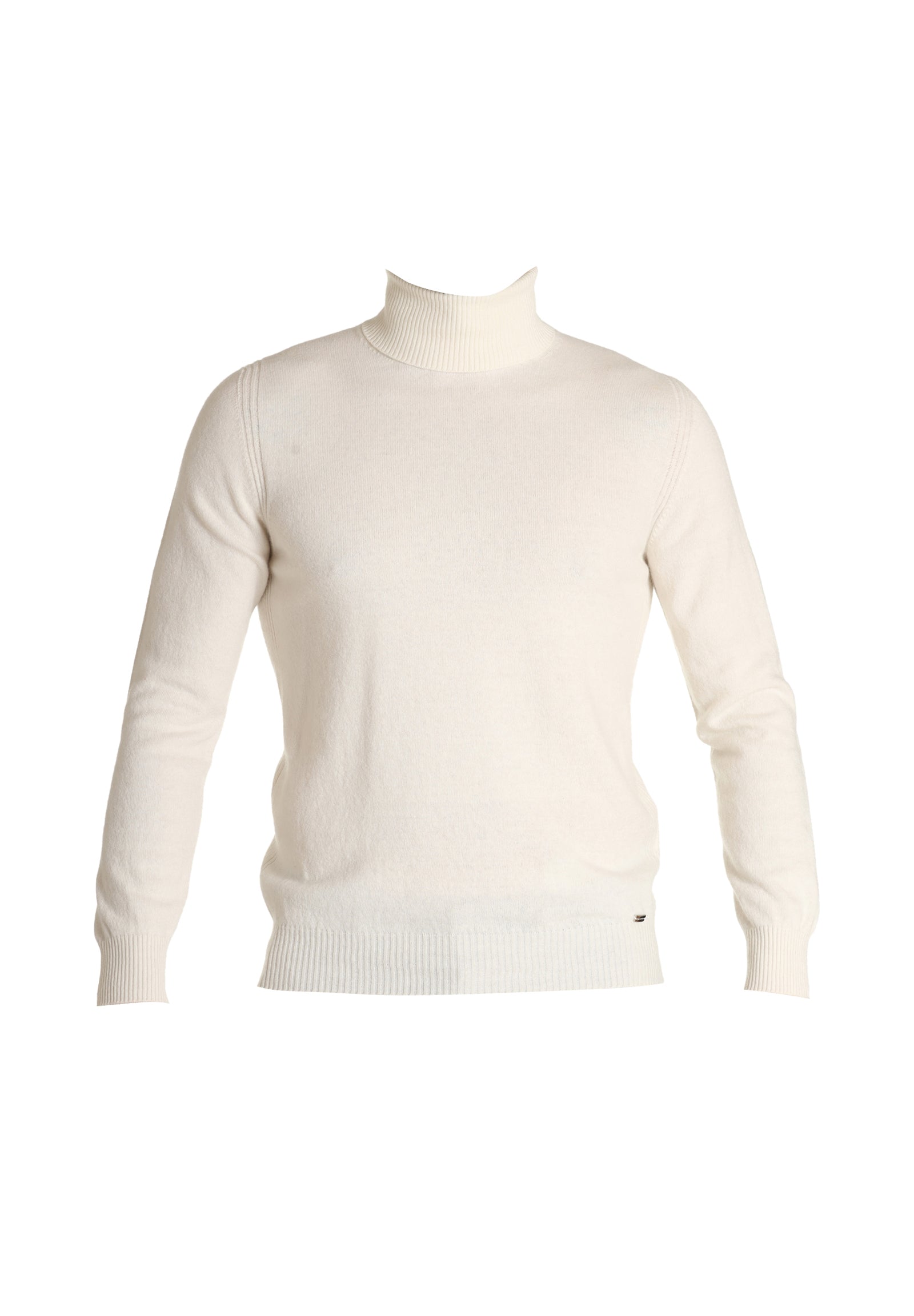 Maglione Collo Alto Mk590035 Latte
