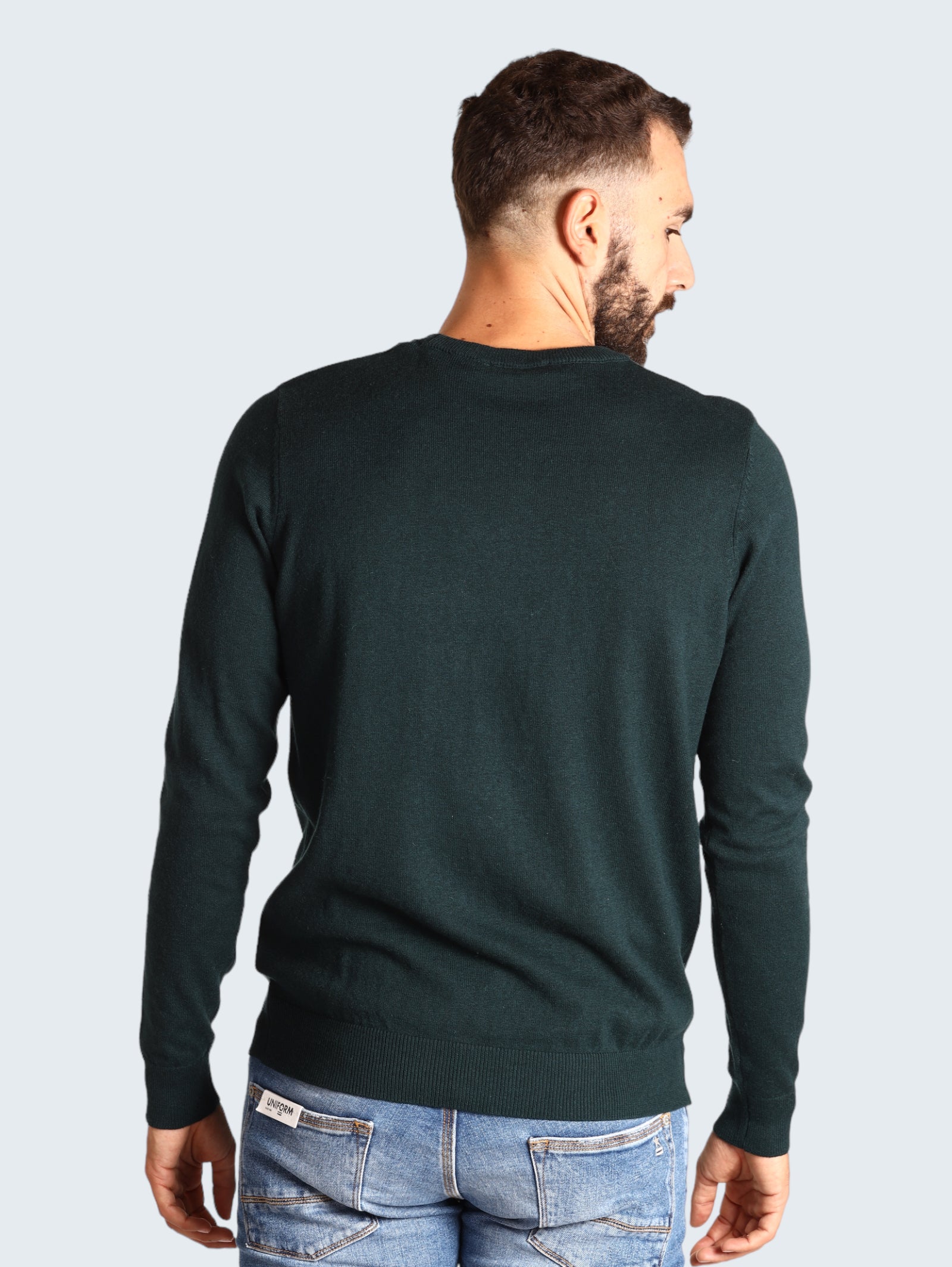 Maglione Girocollo McS-M-K-09020 Army Green