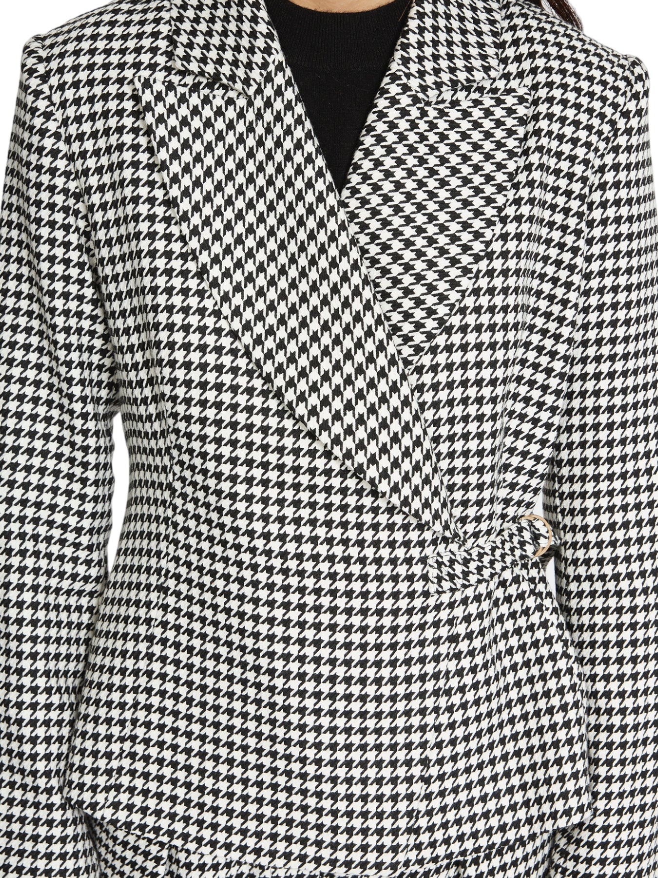 Giacca Gpa23328gc P.d Poule Black, White
