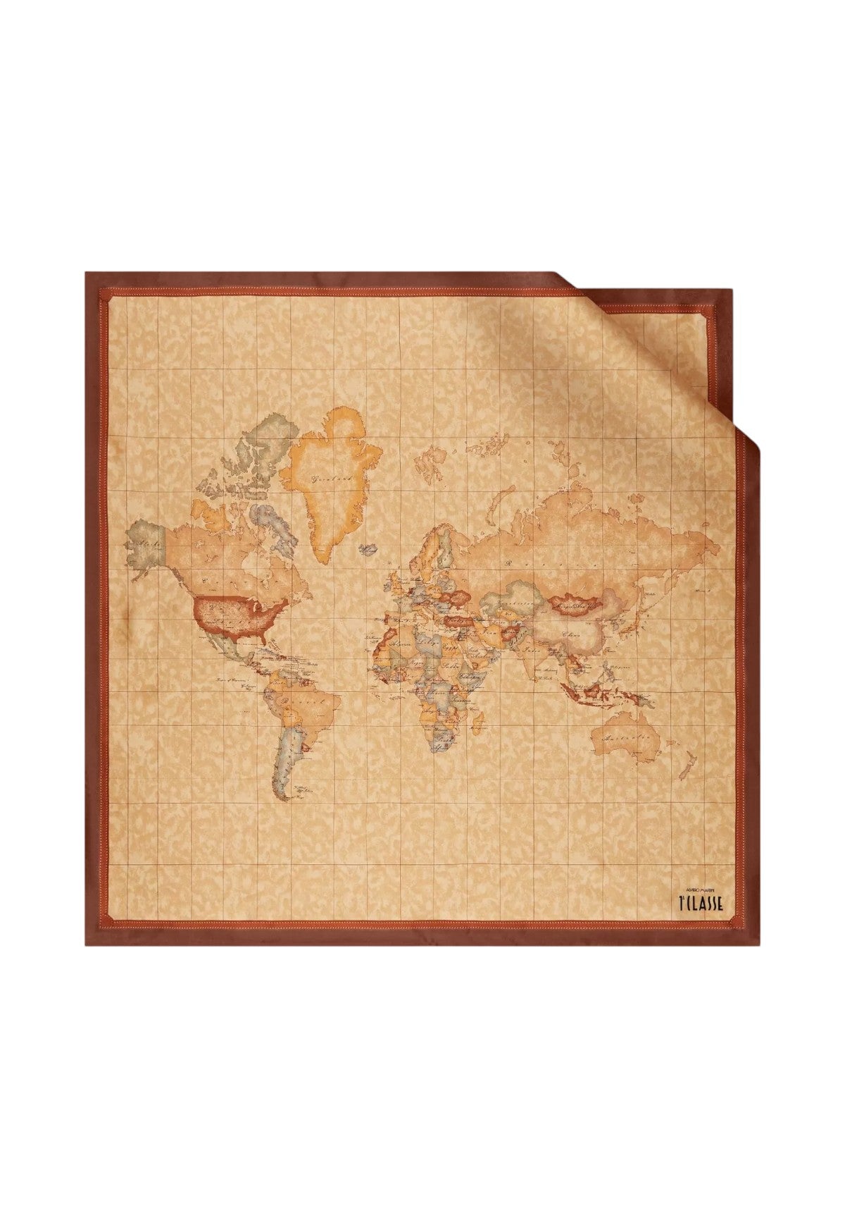Foulard 90X90 3190 Castagna
