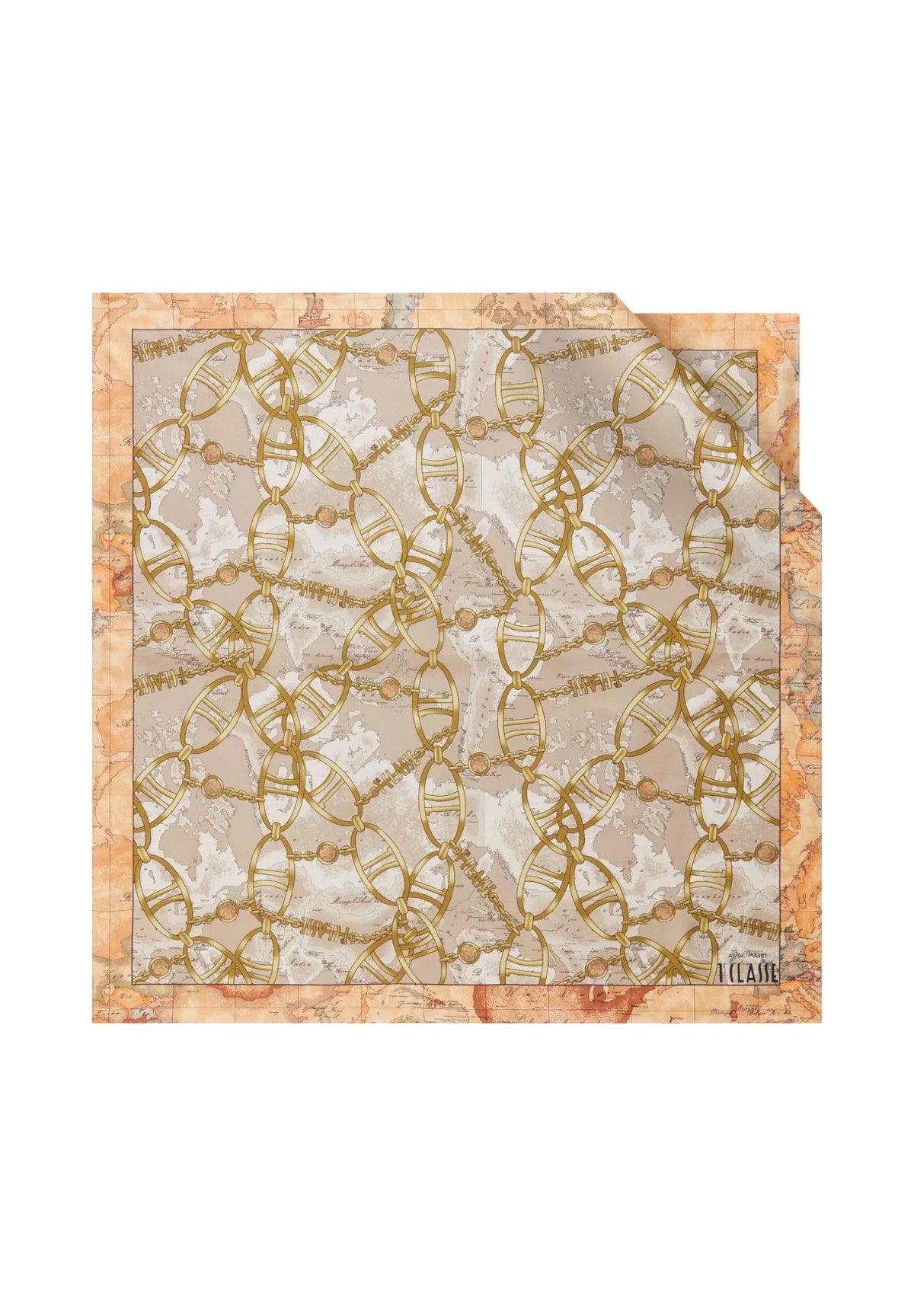 Foulard 90X90 F081 Light Taupe