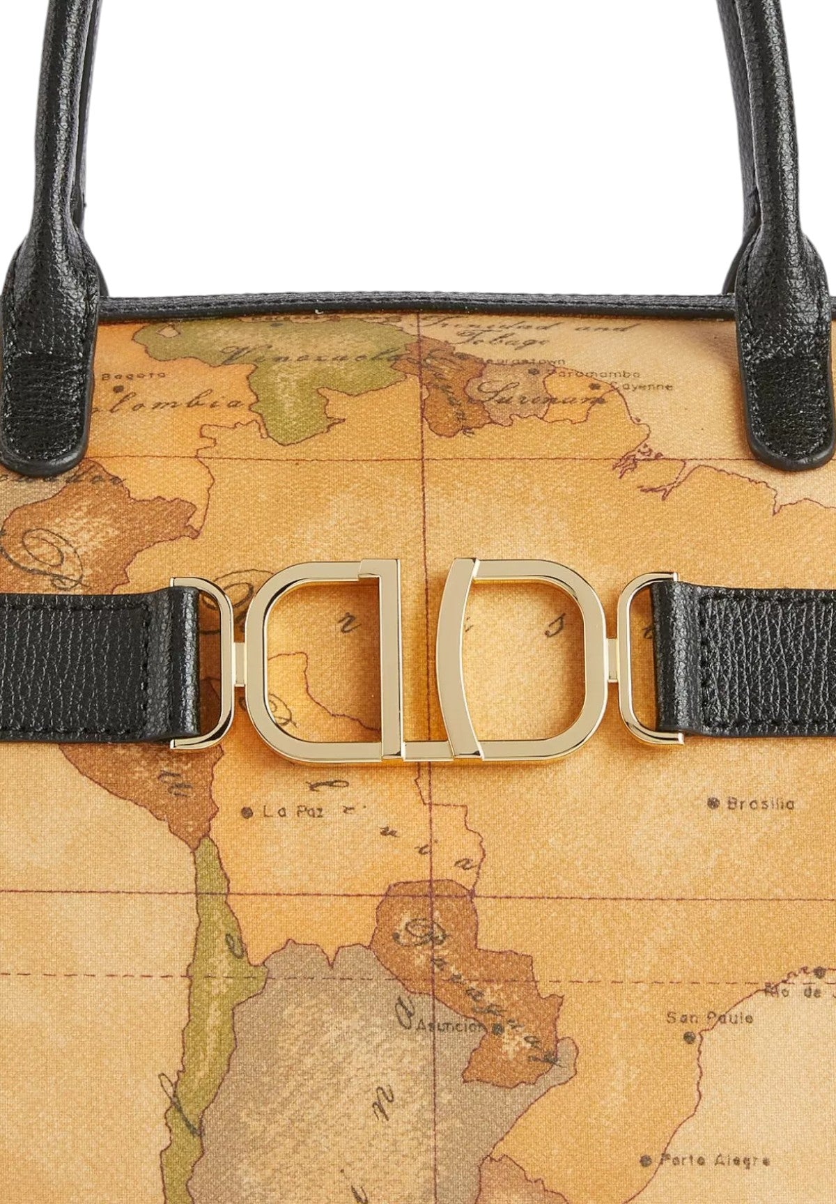 Borsa Bauletto 3D Geo con tracolla LB01 Nero