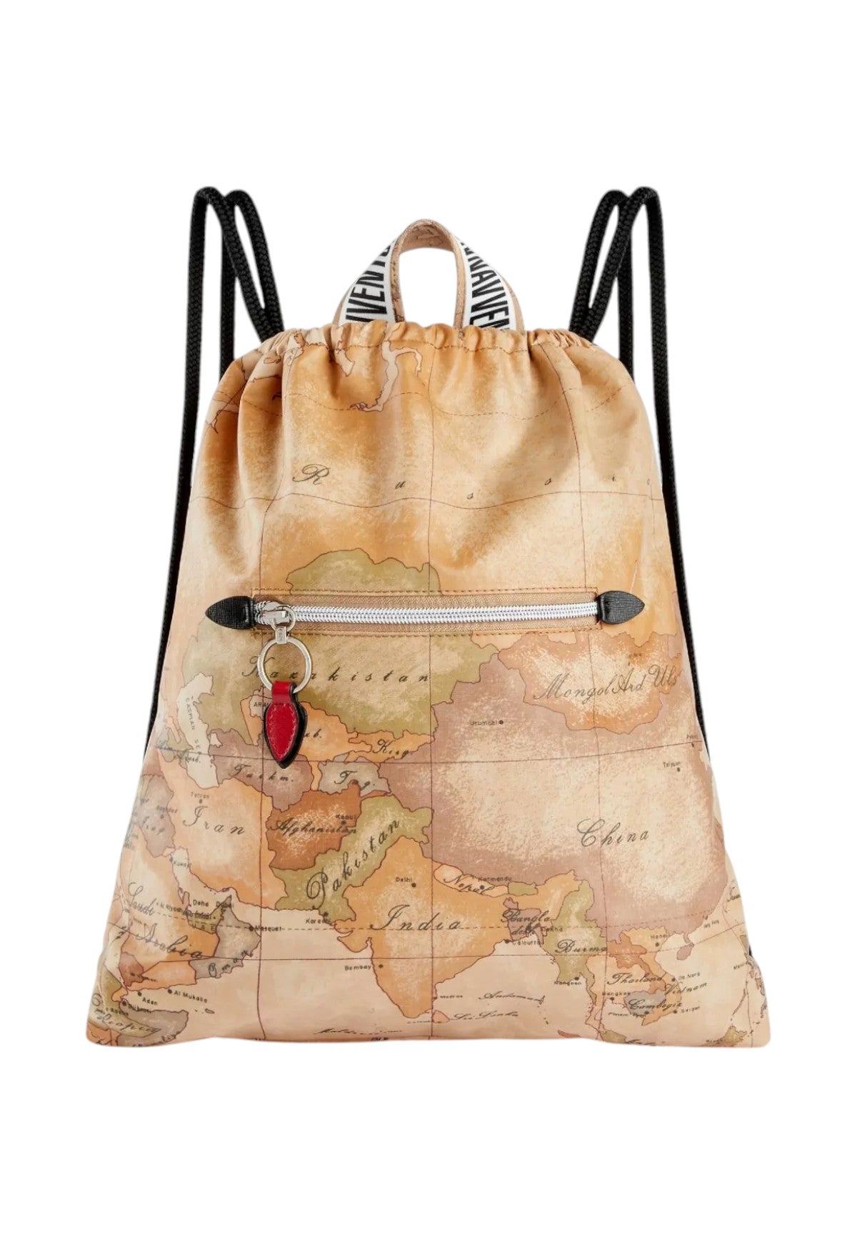 Borsa Zaino Zaino a sacca Donnavventura in tessuto soft LB33 Naturale
