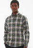 Barbour Camicia a Maniche Lunghe Wetheram Tailored Shirt MSH4982 Forest Mist