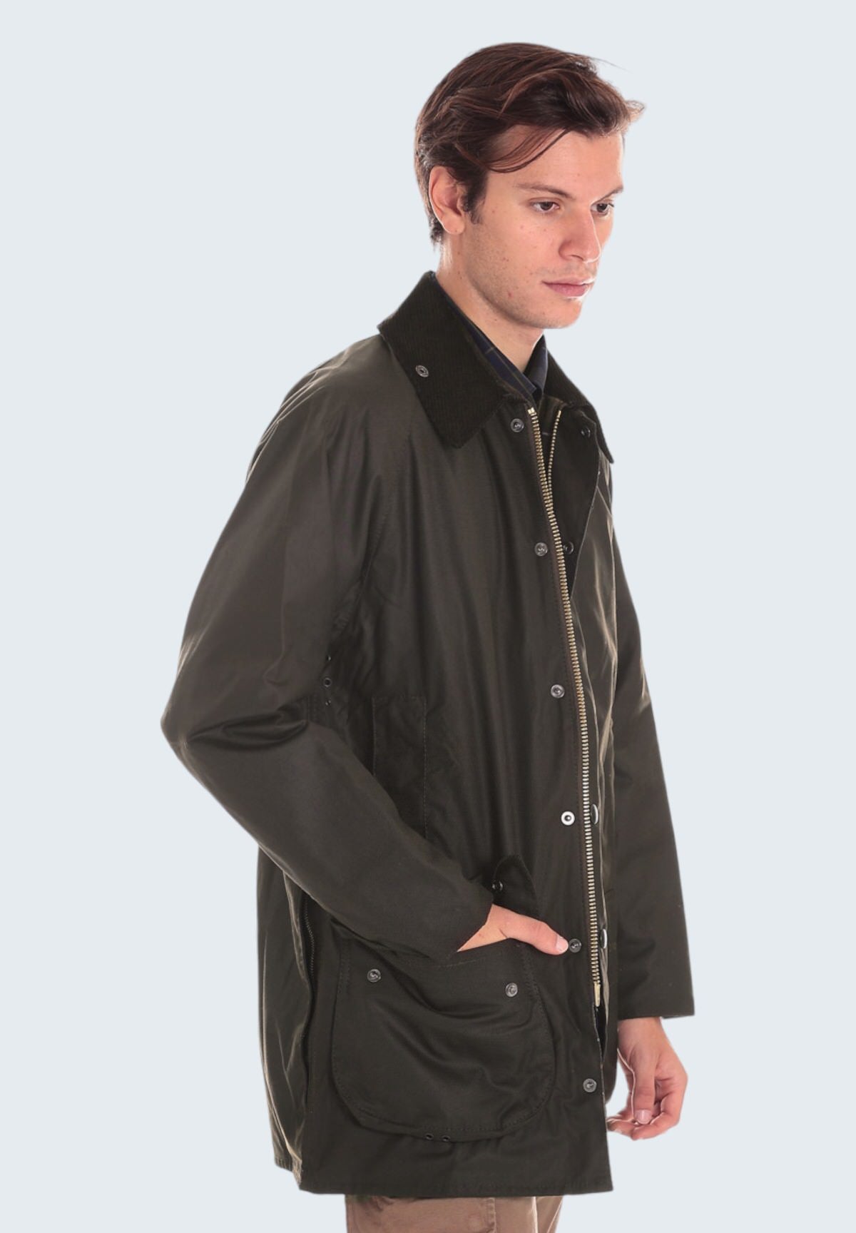 Giubbotto Classic Beaufort Wax Jacket MWX0002 Olive