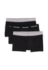 Calvin Klein Intimo Low Rise Trunk 3Pk 0000U2664G Nero