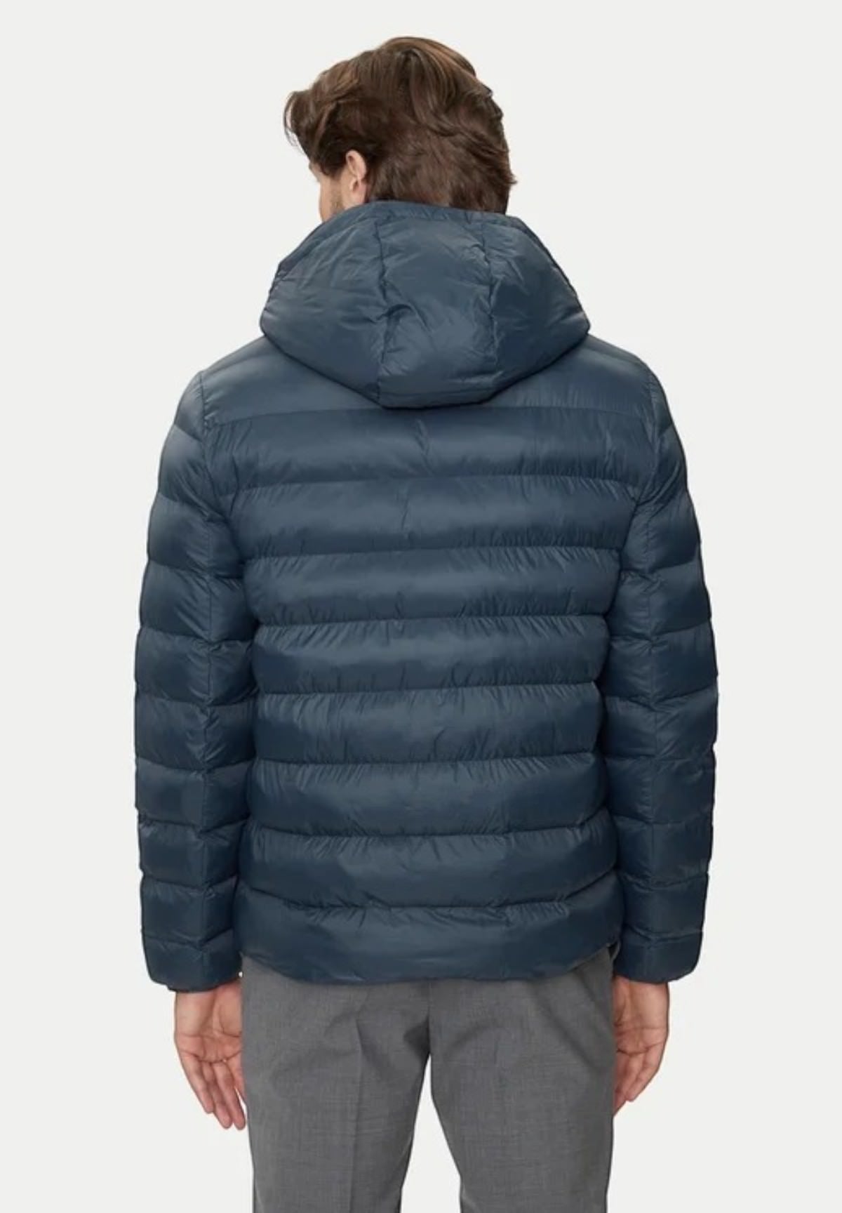 Giubbotto Recycled Hooded Puff K10K113908 Ink