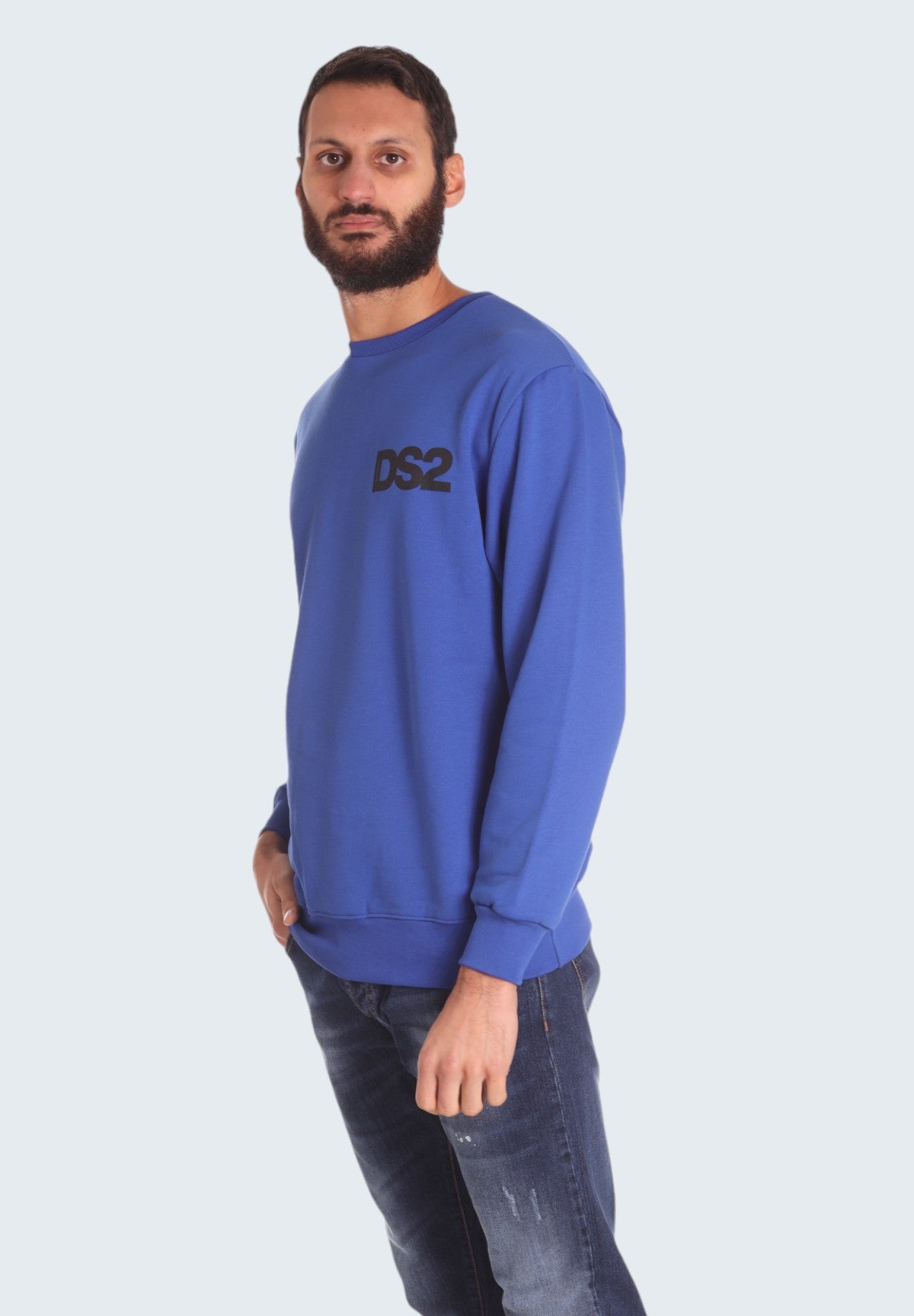 Felpa Girocollo FW24219 Royal