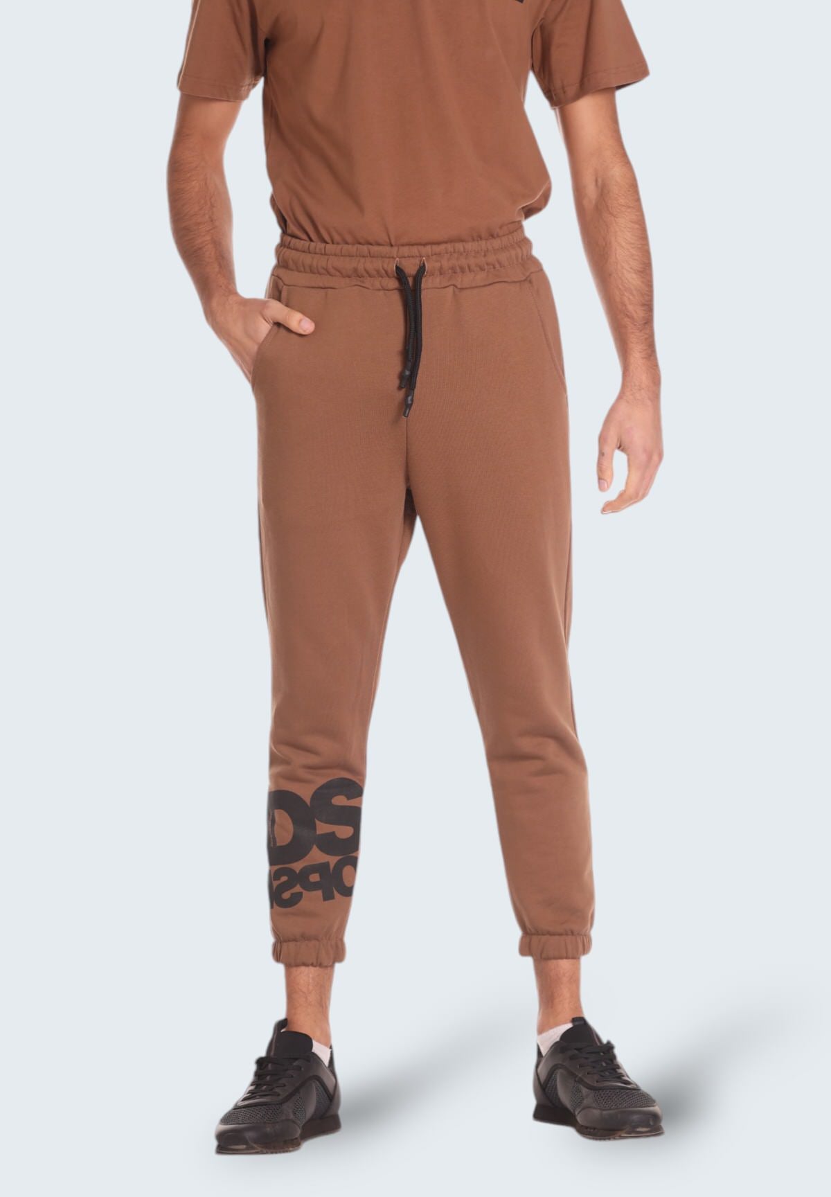 Pantaloni Tuta FW24224 Marrone