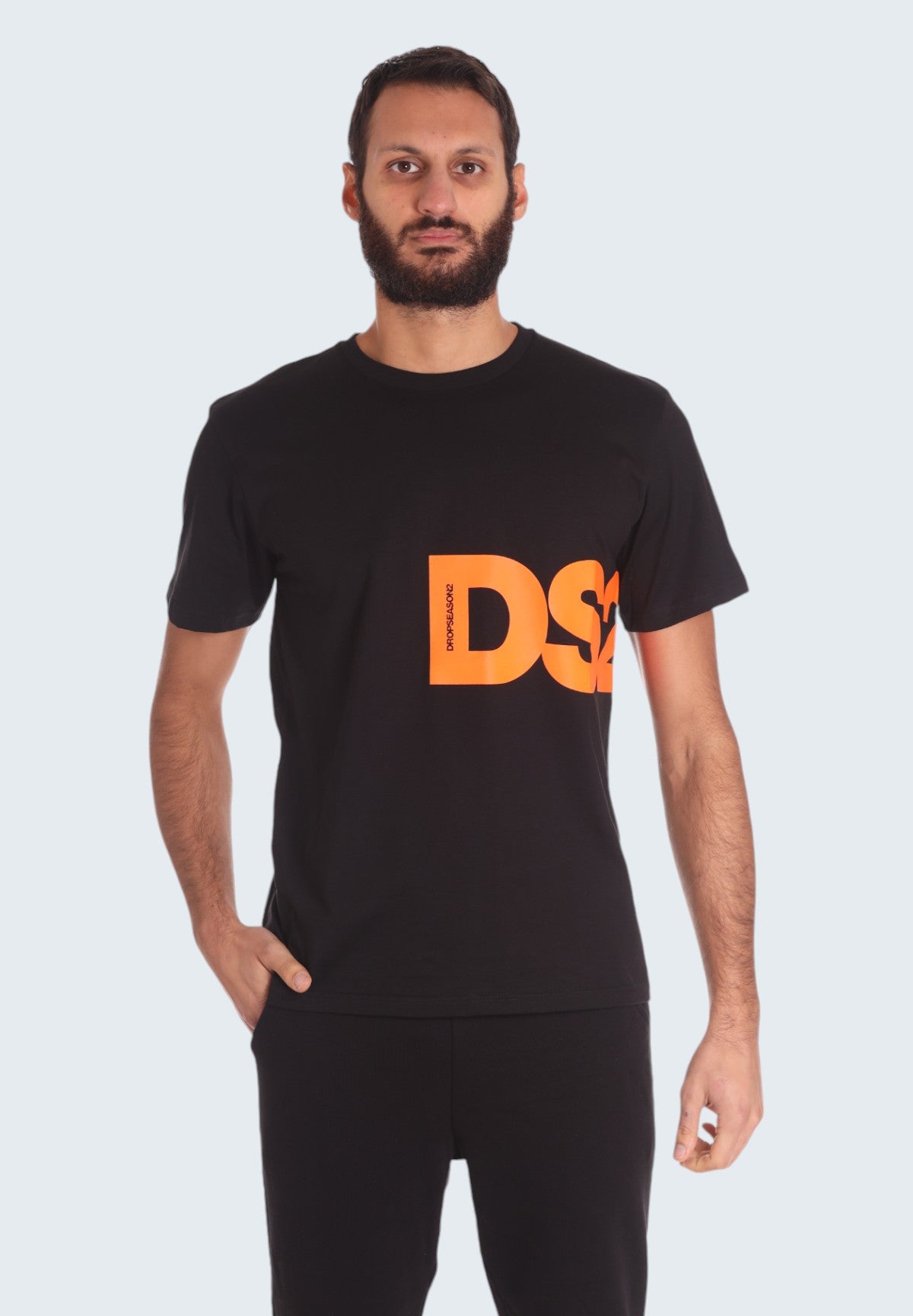 T-shirt con Stampa FW24235 Nero