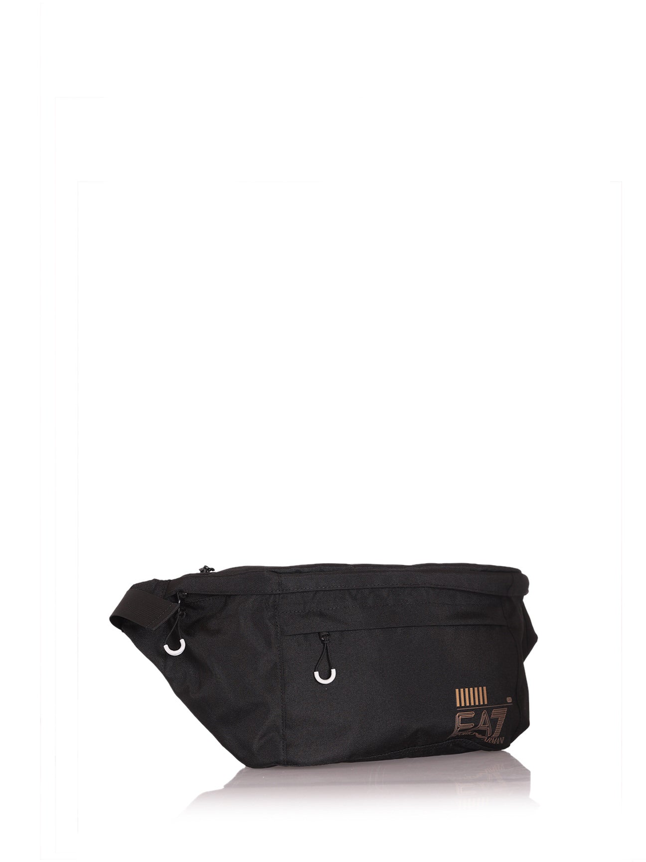 Marsupio 245084 Black, Gold Logo