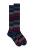 Gallo Calzini Lungo cotone elastan righe AP103413 Multicolor