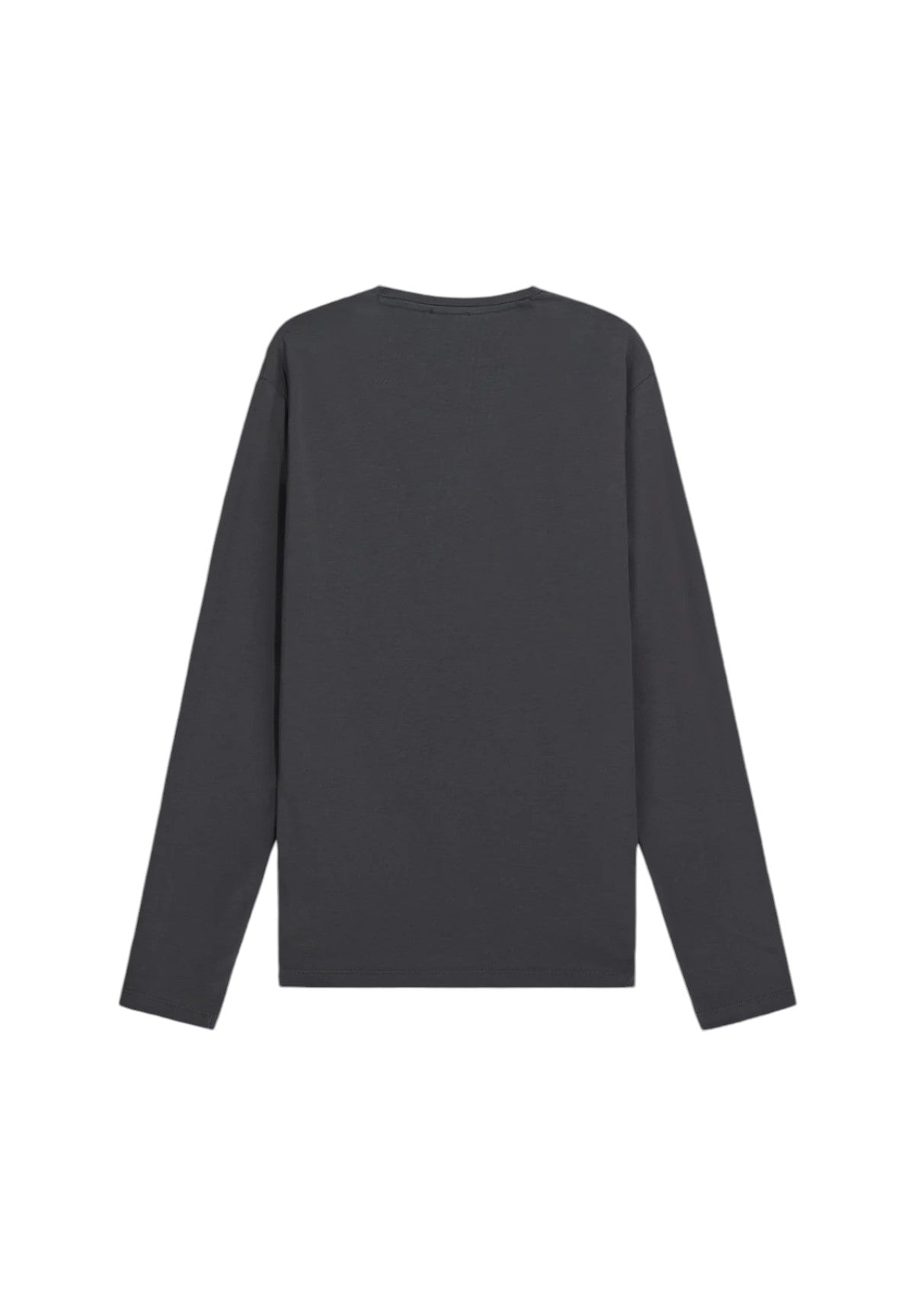 T-shirt a Maniche Lunghe Janis/S Str 1984 , Basic Jersey Str. A6983 Asphalt