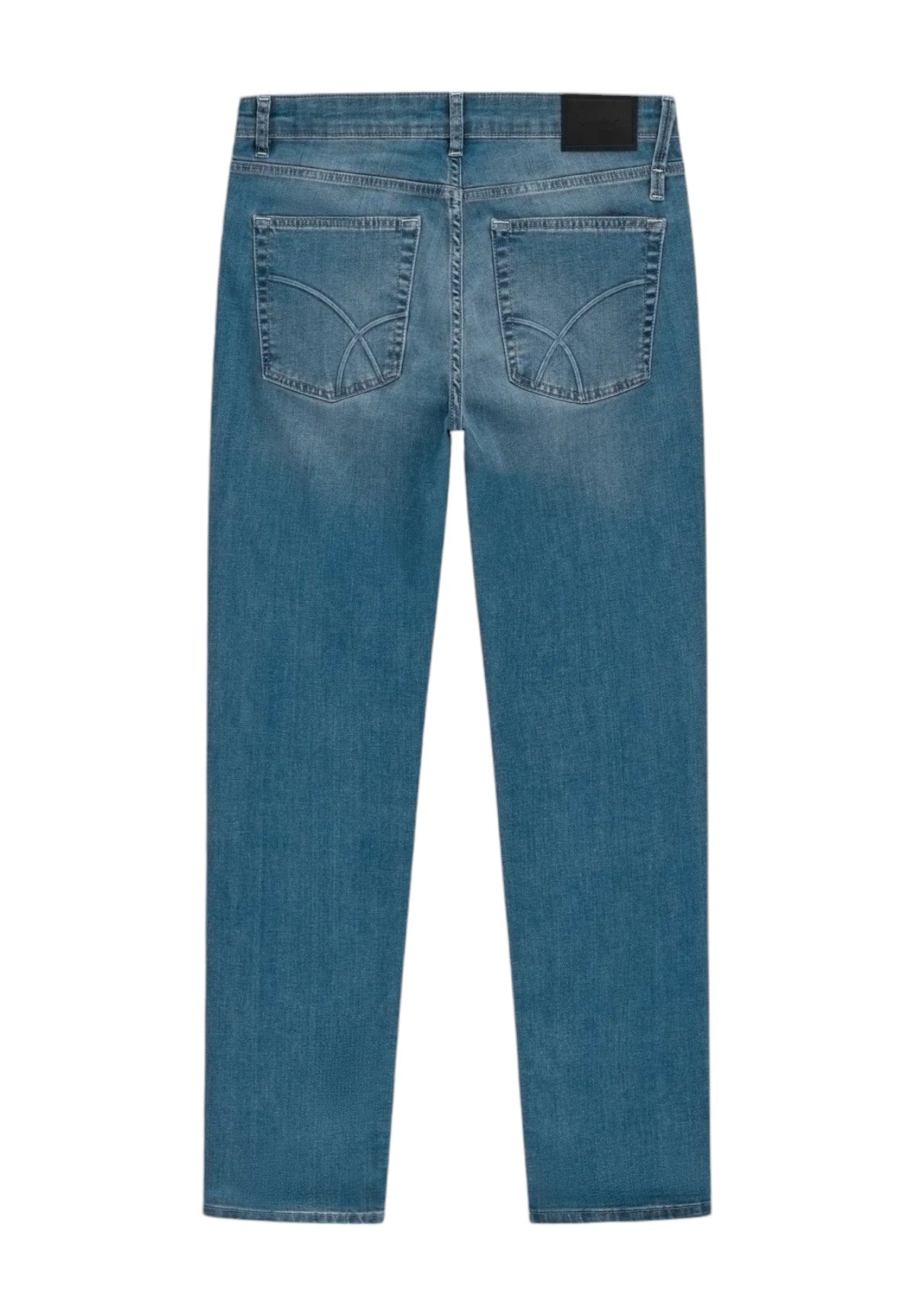 Jeans Albert Simple Rpk , Denim Stretch Triblend 10.0 Oz A7218 Stone Wash Mei