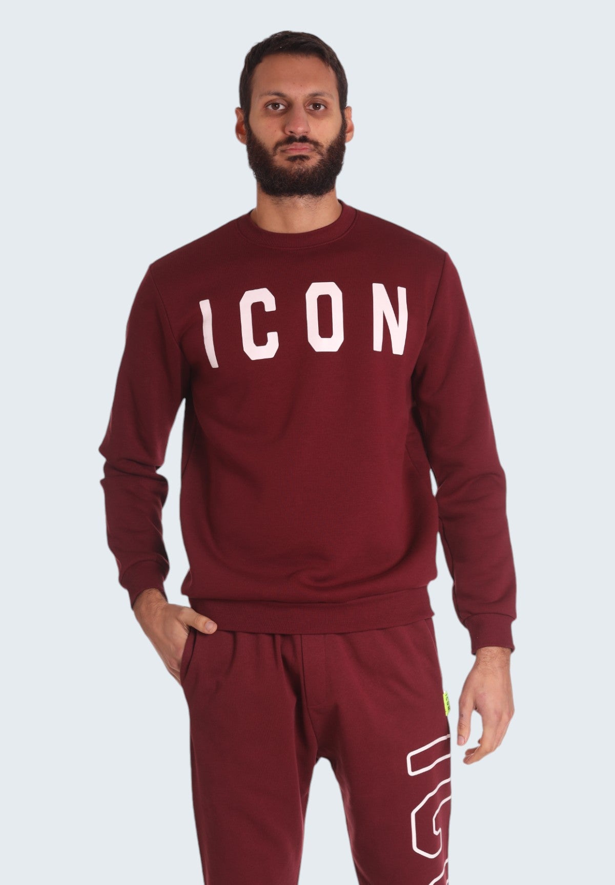 Felpa Girocollo Felpa Girocollo IU9023FG Bordeaux