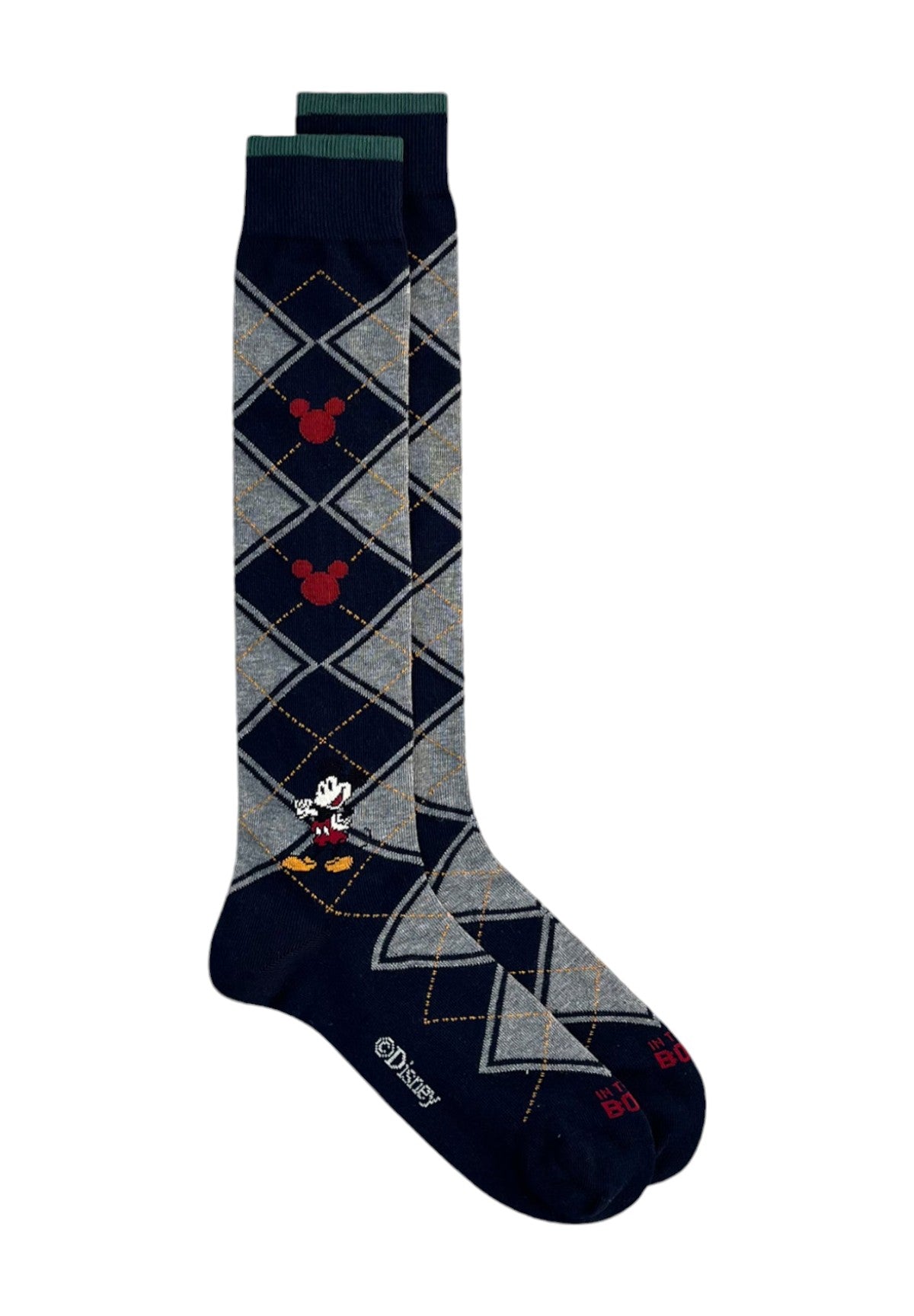 Calzini Mickey Argyle FW240018 Blu