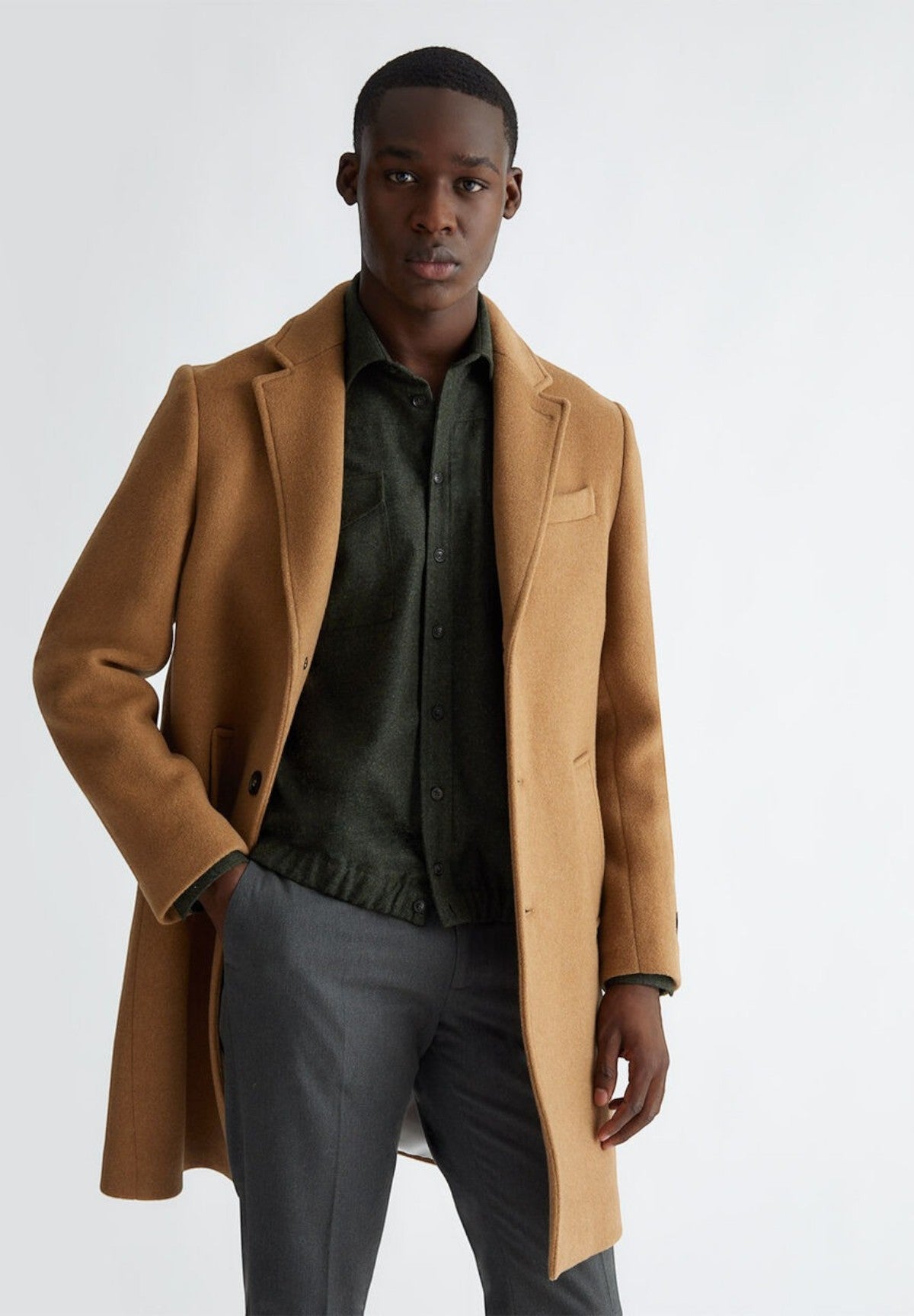 Cappotto Cappotto Ts.Navetta QXX009 Nuez
