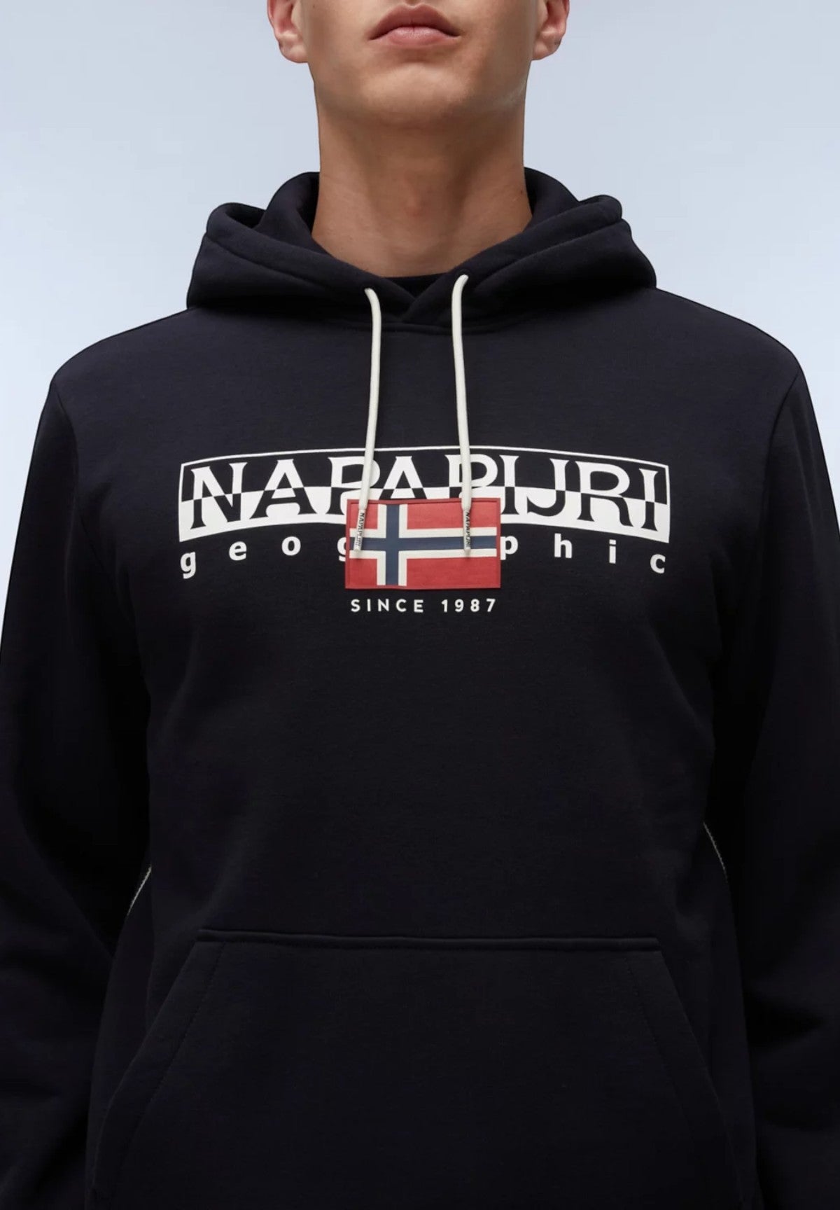 Felpa Pullover con Cappuccio B-Aylmer H Winter NP0A4I1D Black 041