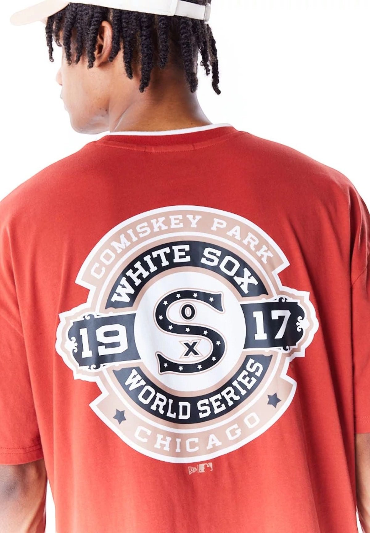 T-shirt a Maniche Corte Chicago White Sox World Series 60564864 Rust, Copper