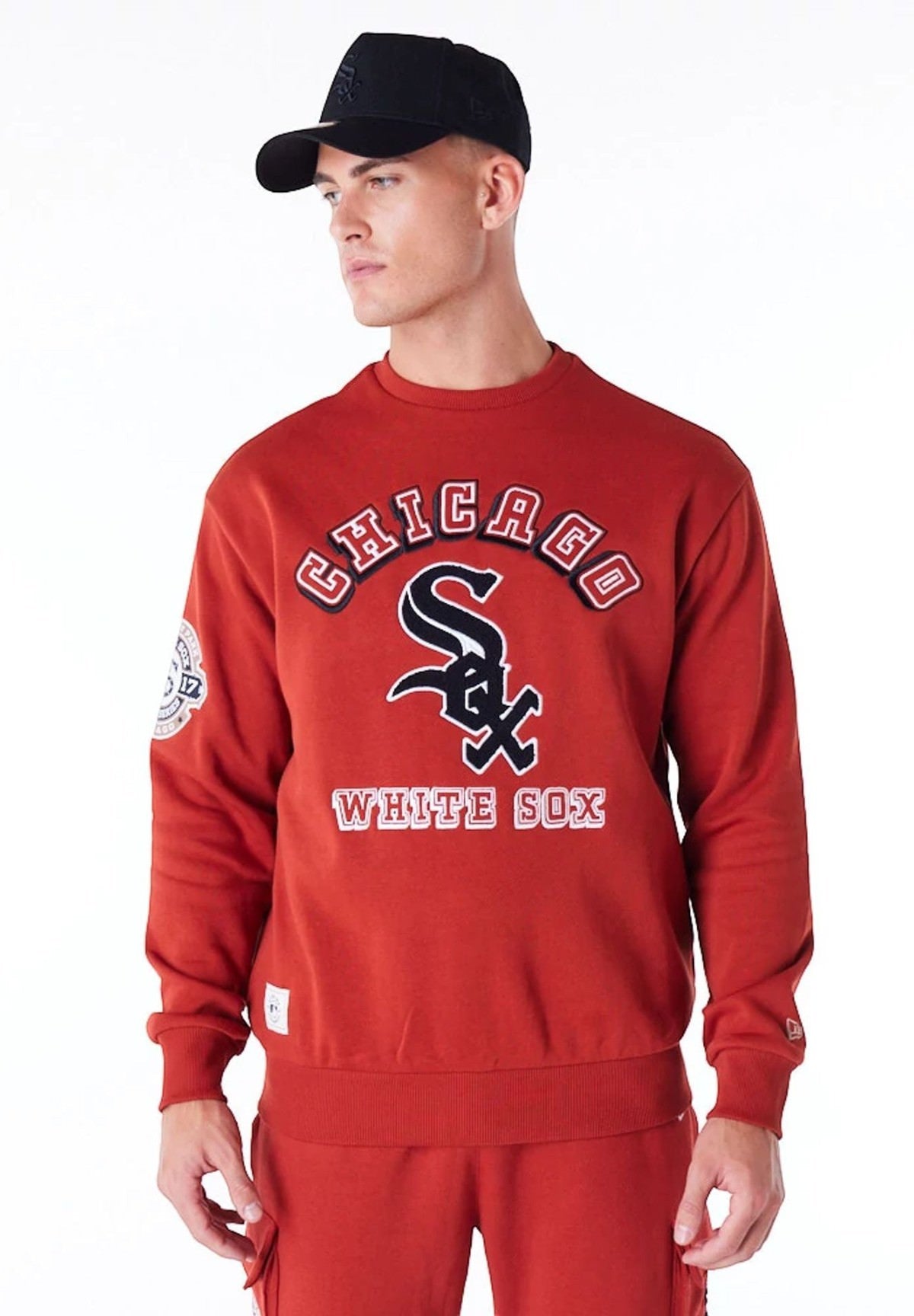Felpa Girocollo Chicago White Sox World Series 60564884 Rust, Copper