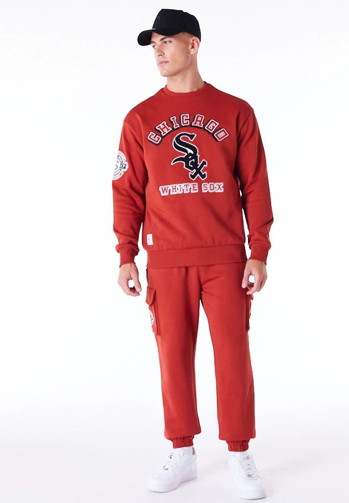 Felpa Girocollo Chicago White Sox World Series 60564884 Rust, Copper