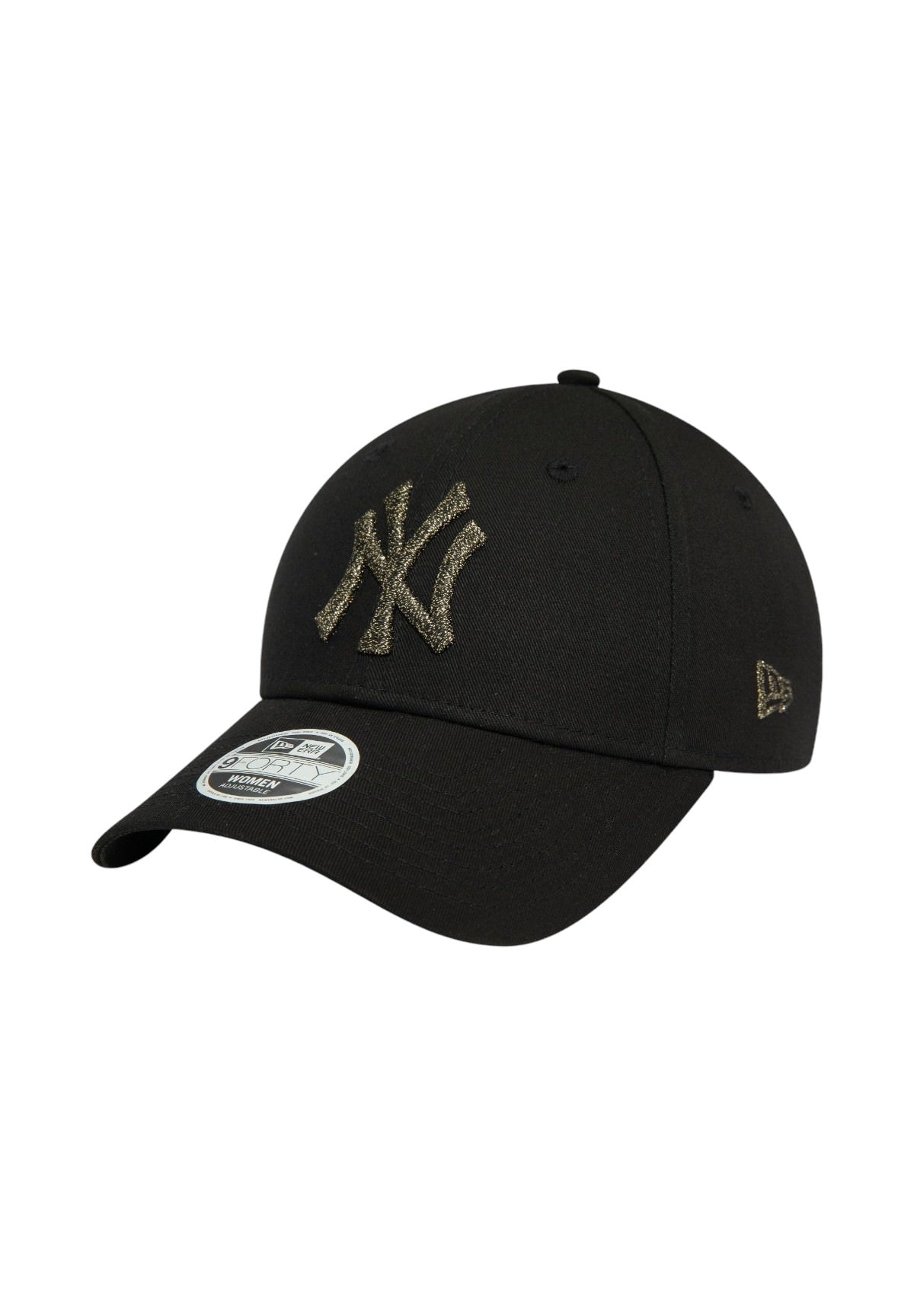 Cappello da Baseball 9FORTY New York Yankees Womens Metallic Logo 60565245 Black