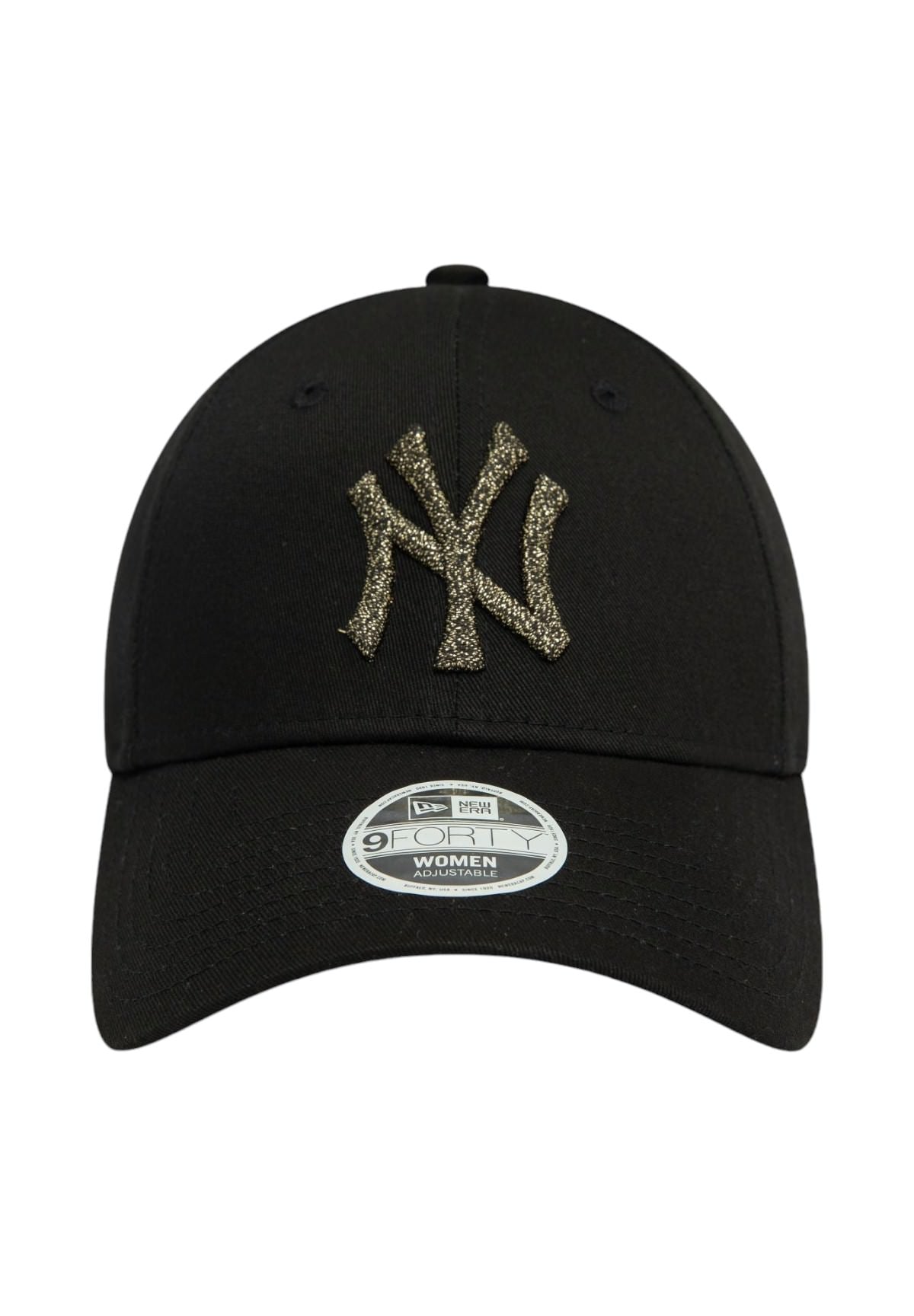 Cappello da Baseball 9FORTY New York Yankees Womens Metallic Logo 60565245 Black