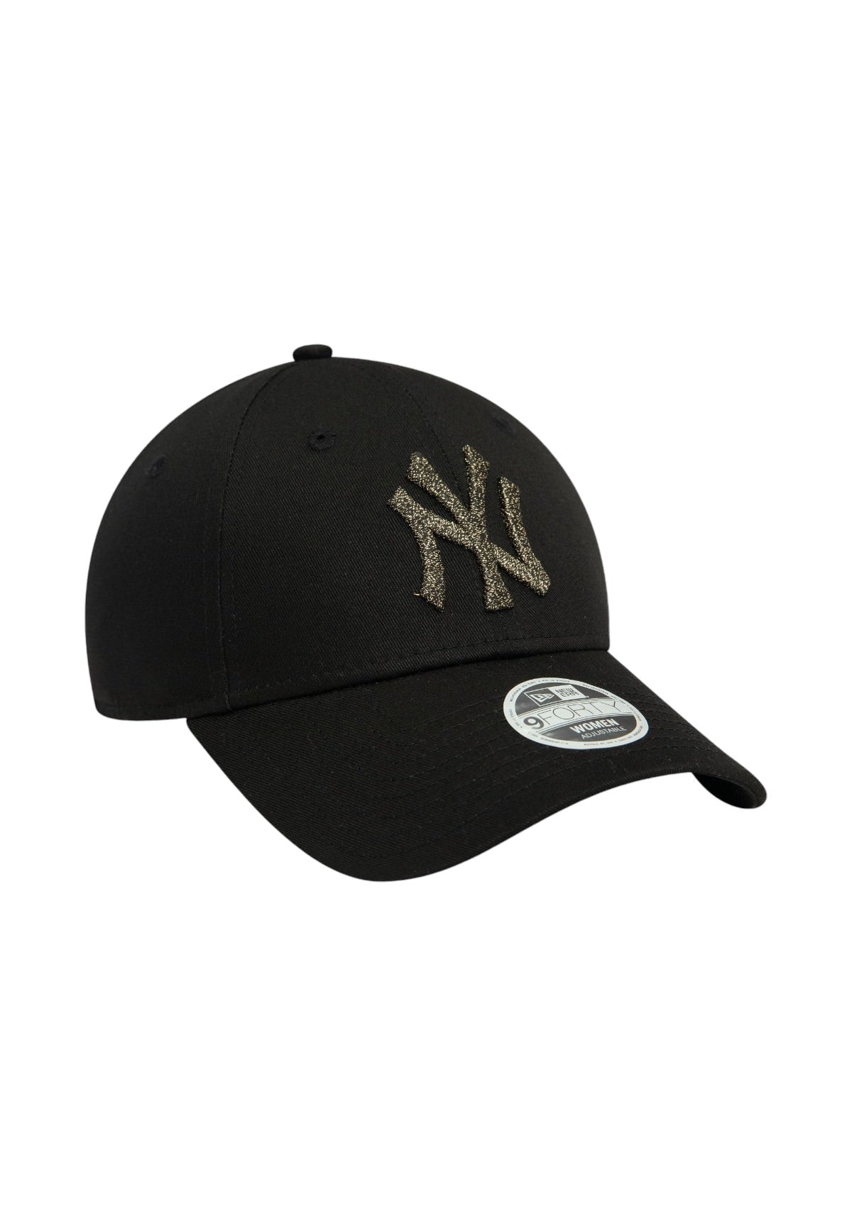 Cappello da Baseball 9FORTY New York Yankees Womens Metallic Logo 60565245 Black