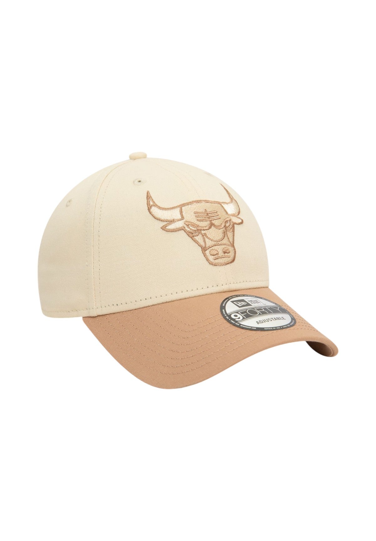Cappello da Baseball 9FORTY Chicago Bulls Colour Block 60565368 Light Beige