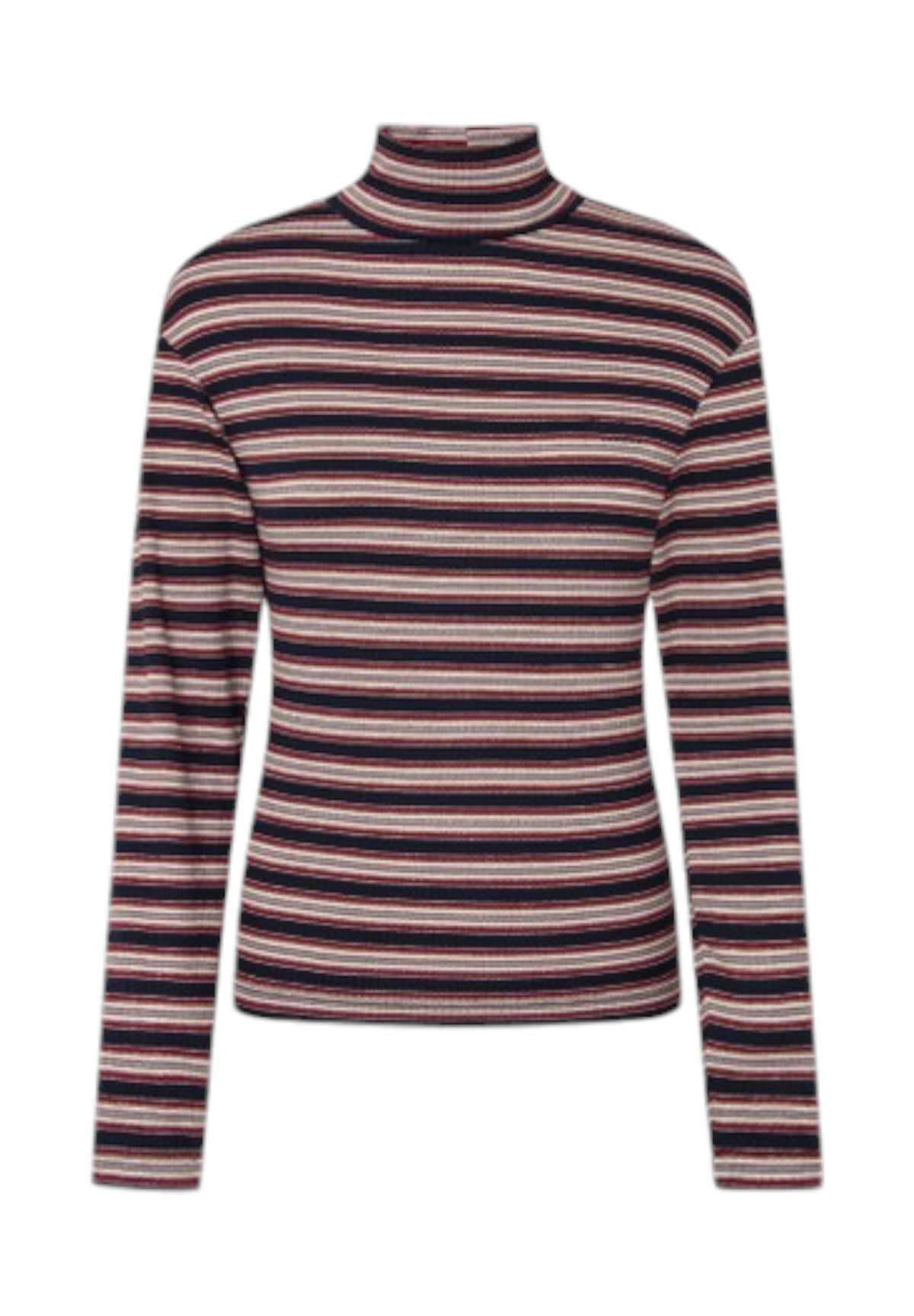 T-shirt a Maniche Lunghe Efelina PL505936 Dulwich Blue