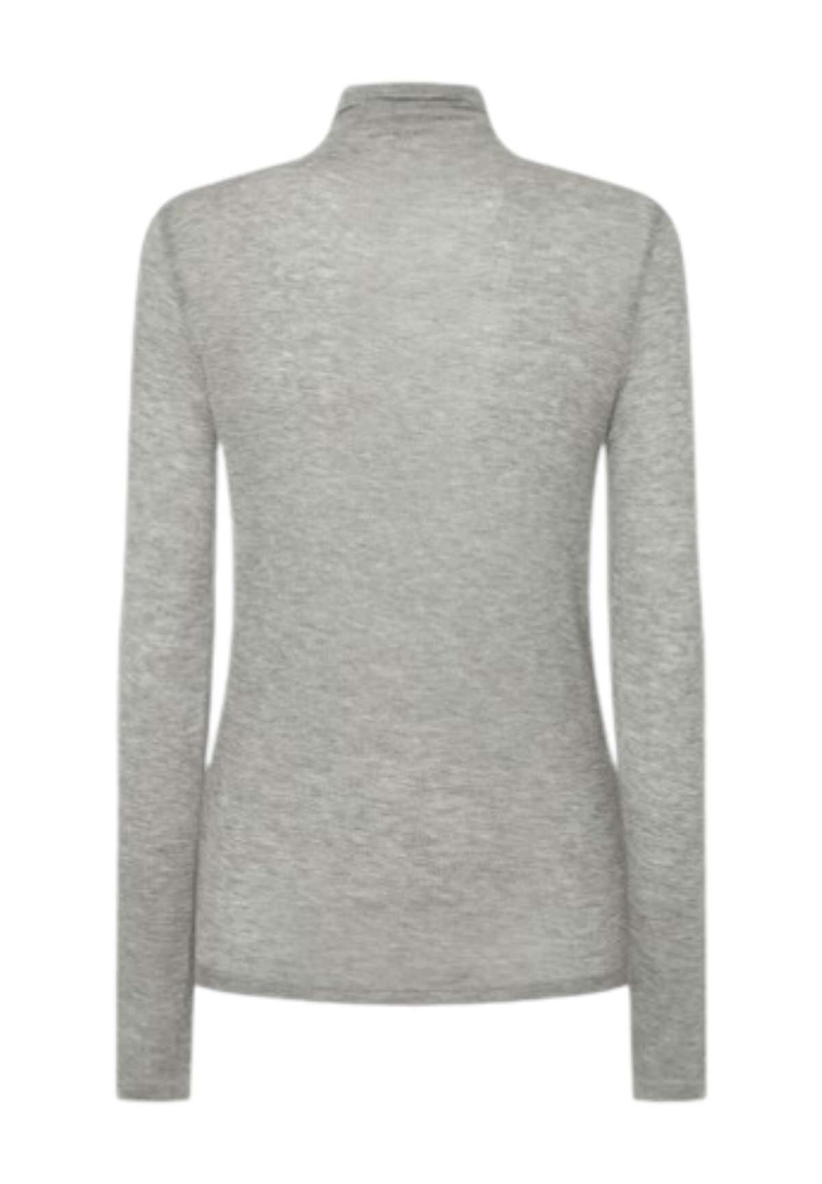 T-shirt a Maniche Lunghe Elva PL505961 Marl Grey