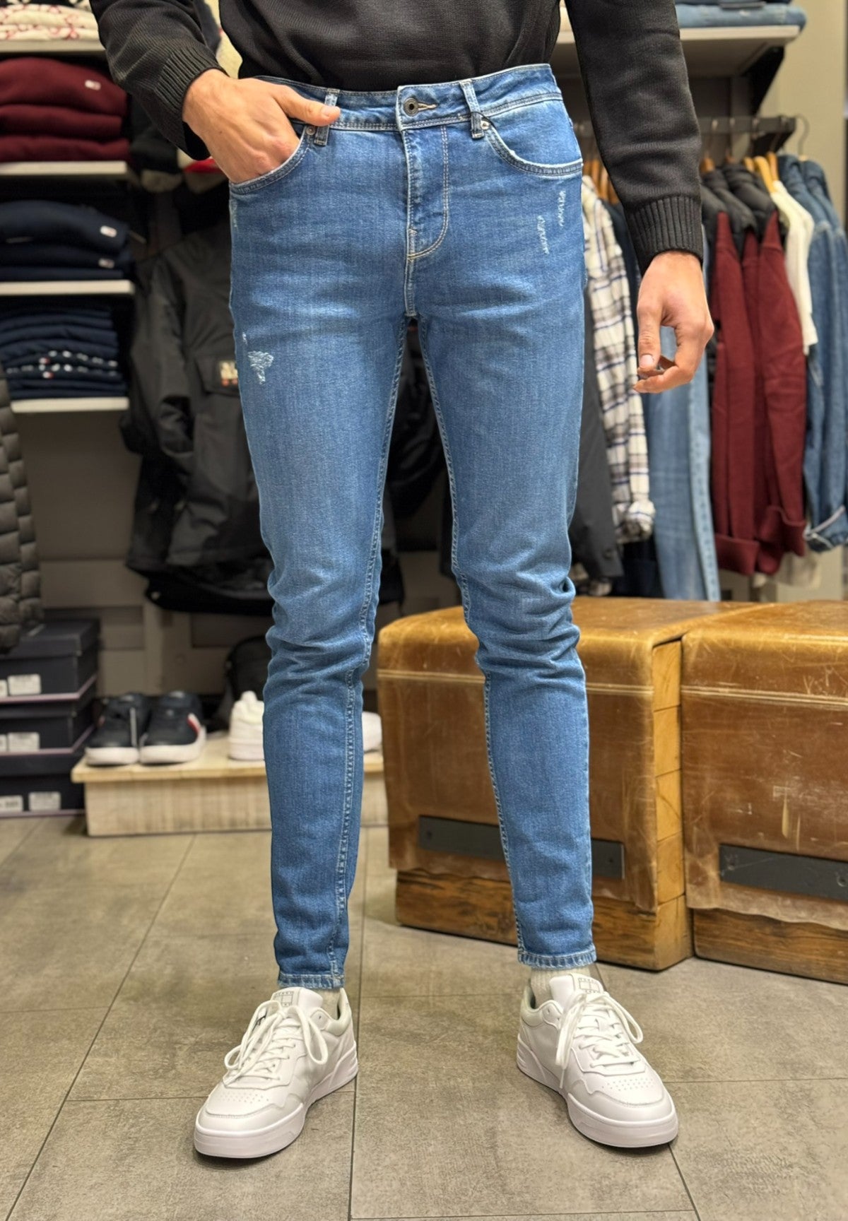 Jeans Skinny Jeans - Lunghezza: 32 PM207387 Denim