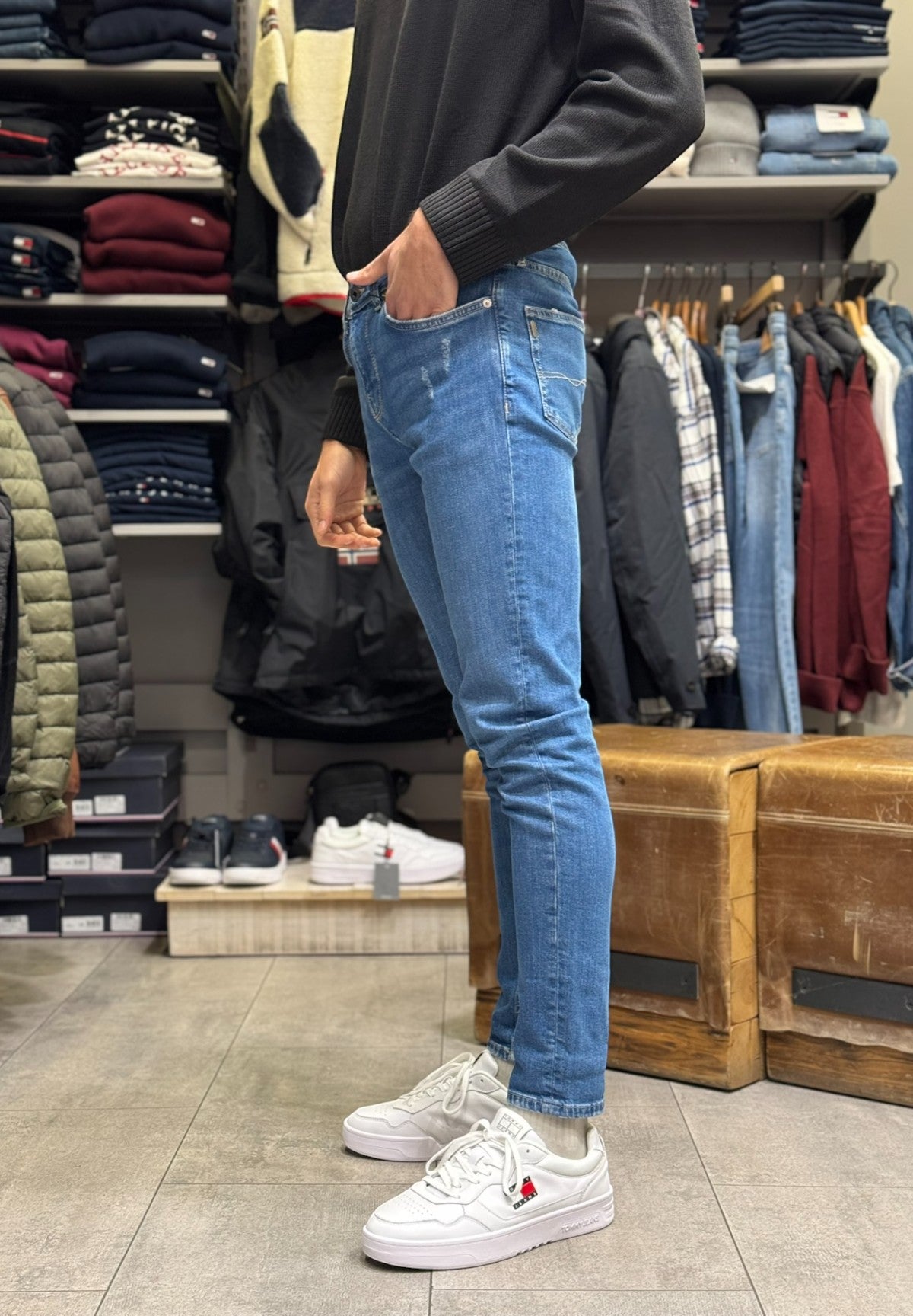 Jeans Skinny Jeans - Lunghezza: 32 PM207387 Denim