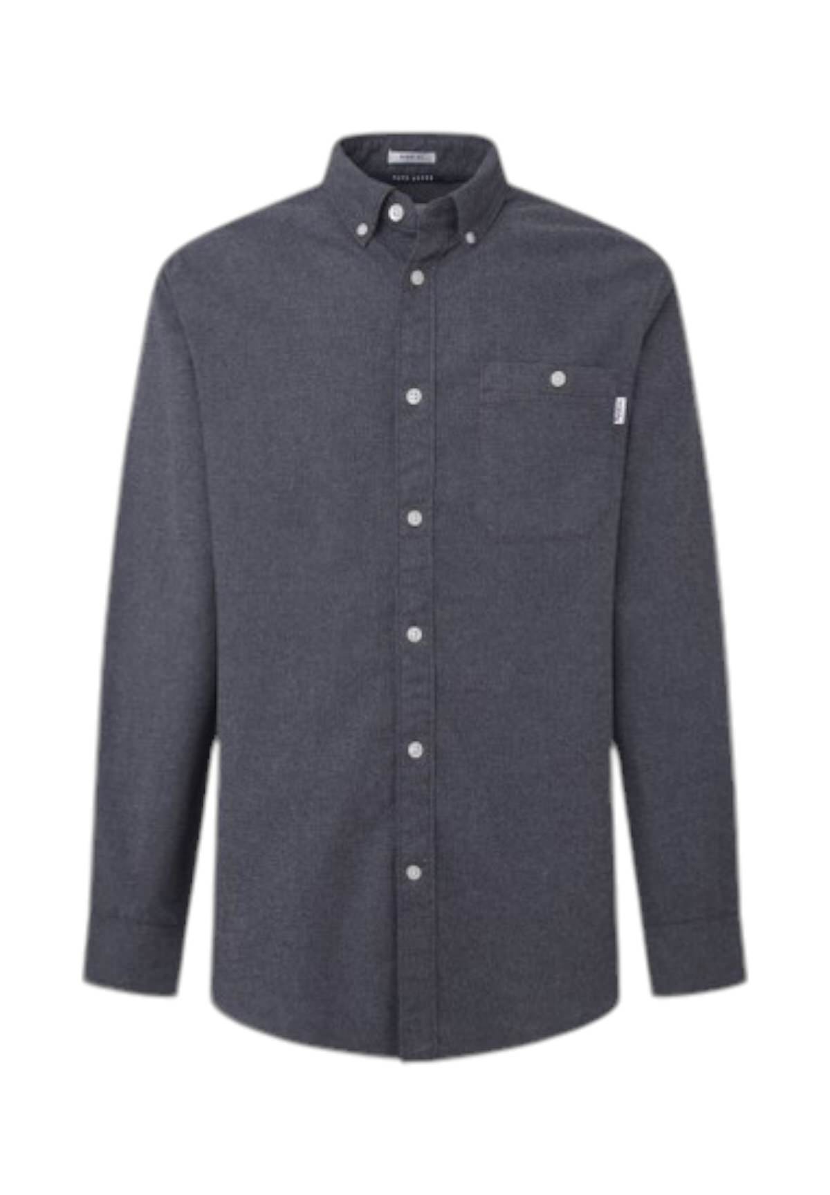 Camicia a Maniche Lunghe Mike PM308719 Graphite Grey