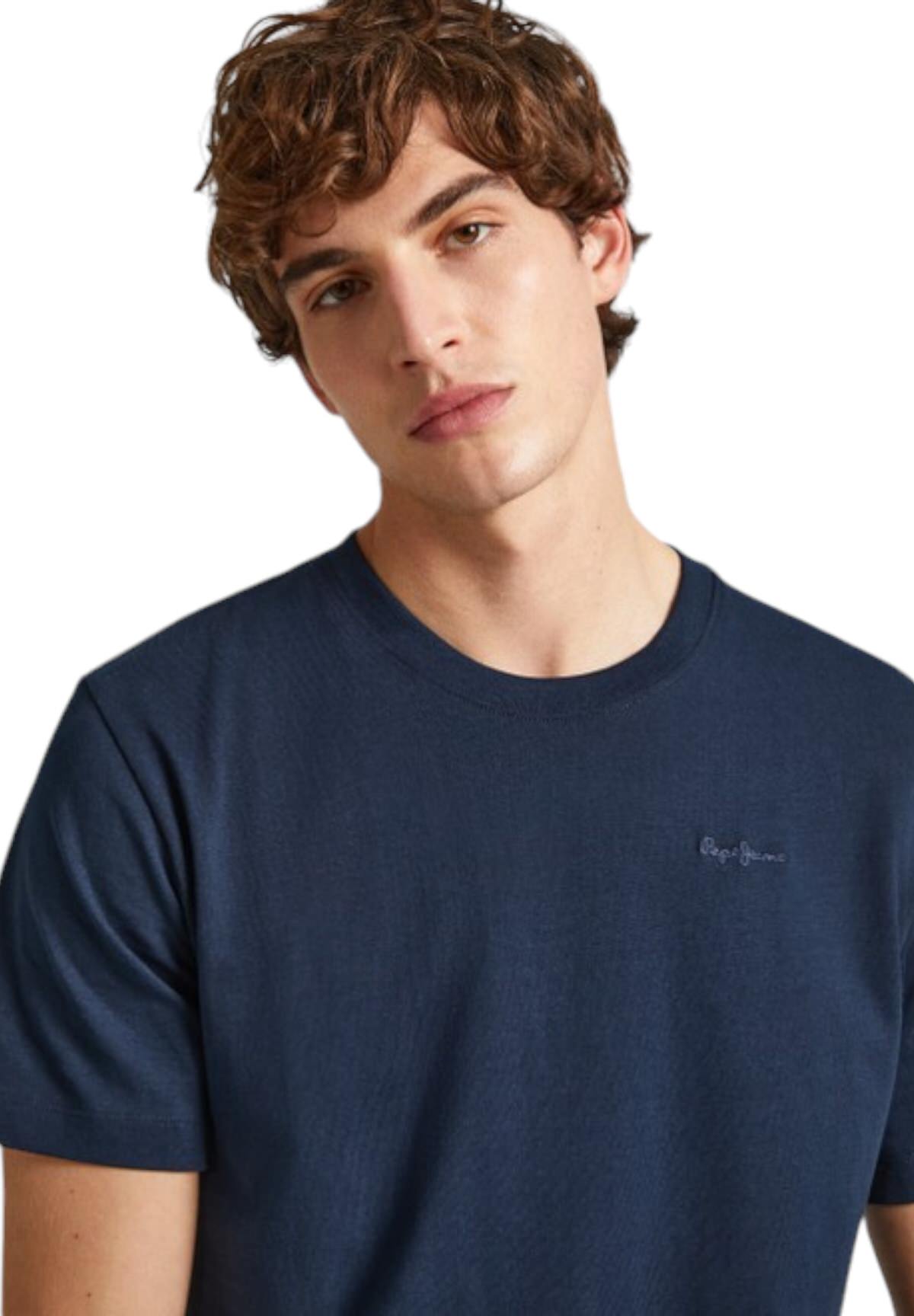 T-shirt a Maniche Corte Connor PM509206 Dulwich Blue