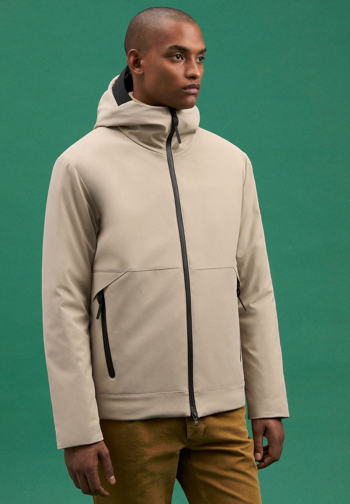 Giubbotto Bomber Peu4057 - Imb:100% Polyester LOGE MD Sesamo