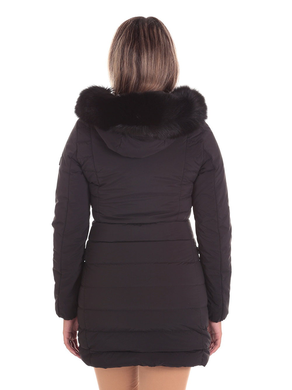 Piumino Pesante Ped3657 - Imb:80% Duck Down 20% Duck Feather SERIOLA ML 04 FUR Corvo
