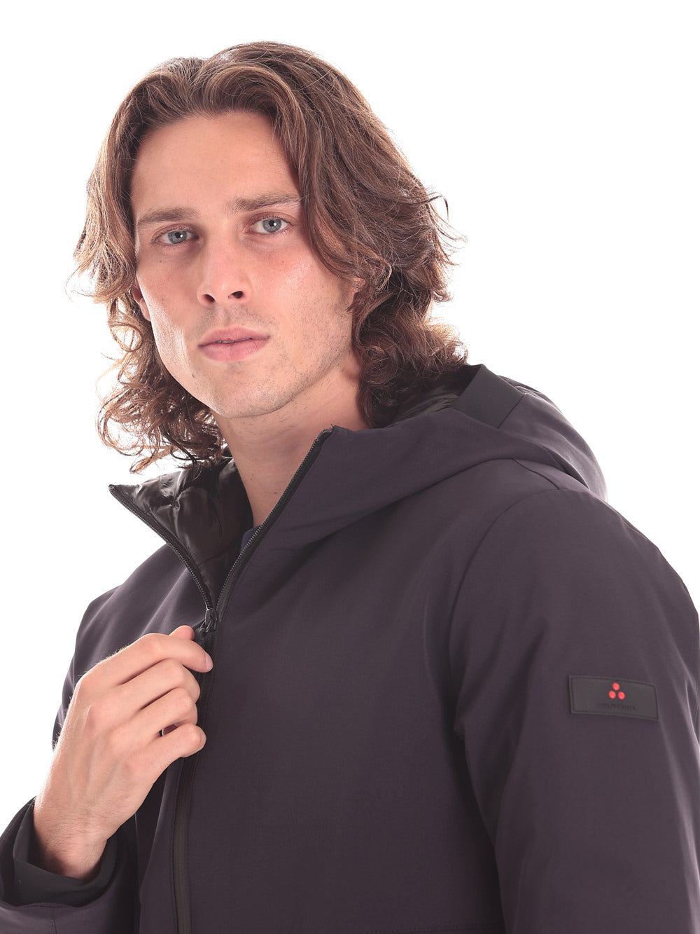 Giubbotto Bomber Peu4057 - Imb:100% Polyester LOGE MD Blu Grafite