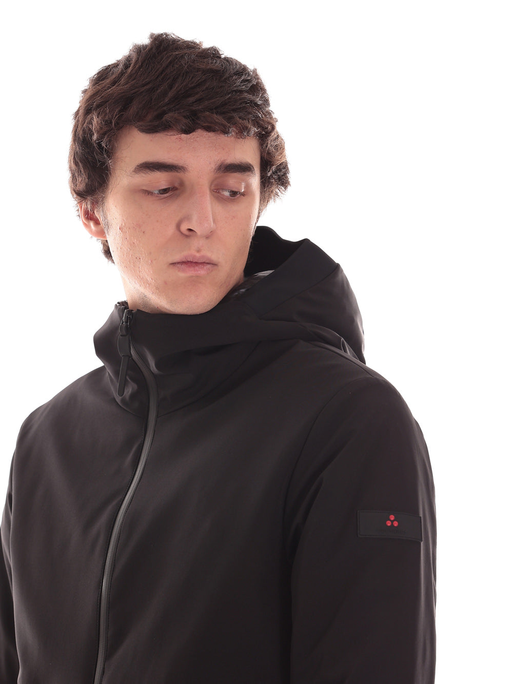 Giubbotto Bomber Peu4057 - Imb:100% Polyester LOGE MD Nero