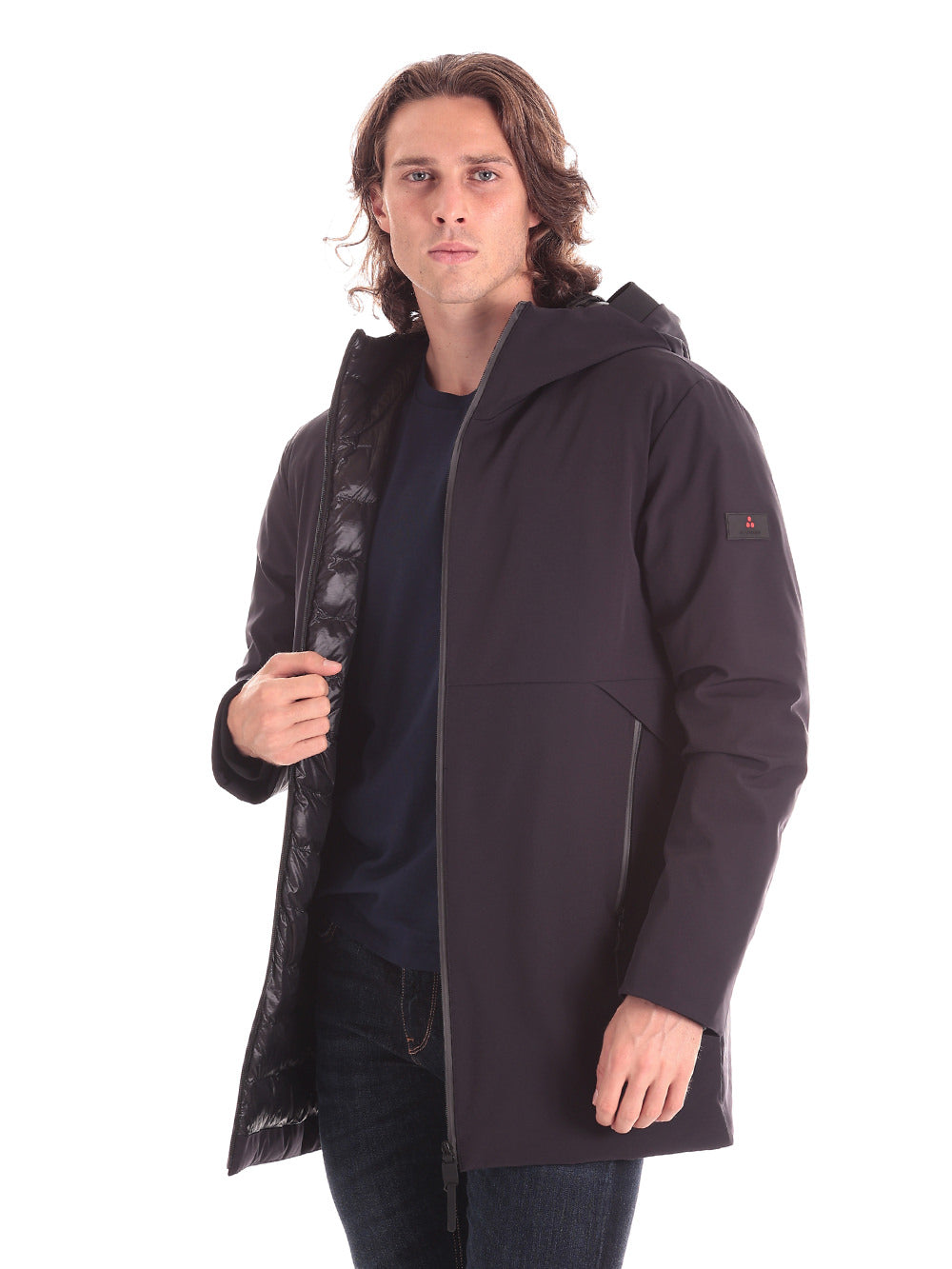 Parka Peu4059 - Imb:100% Polyester METIDE MD Blu Grafite