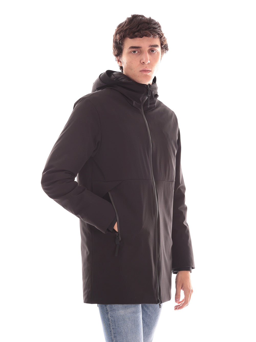 Parka Peu4059 - Imb:100% Polyester METIDE MD Nero