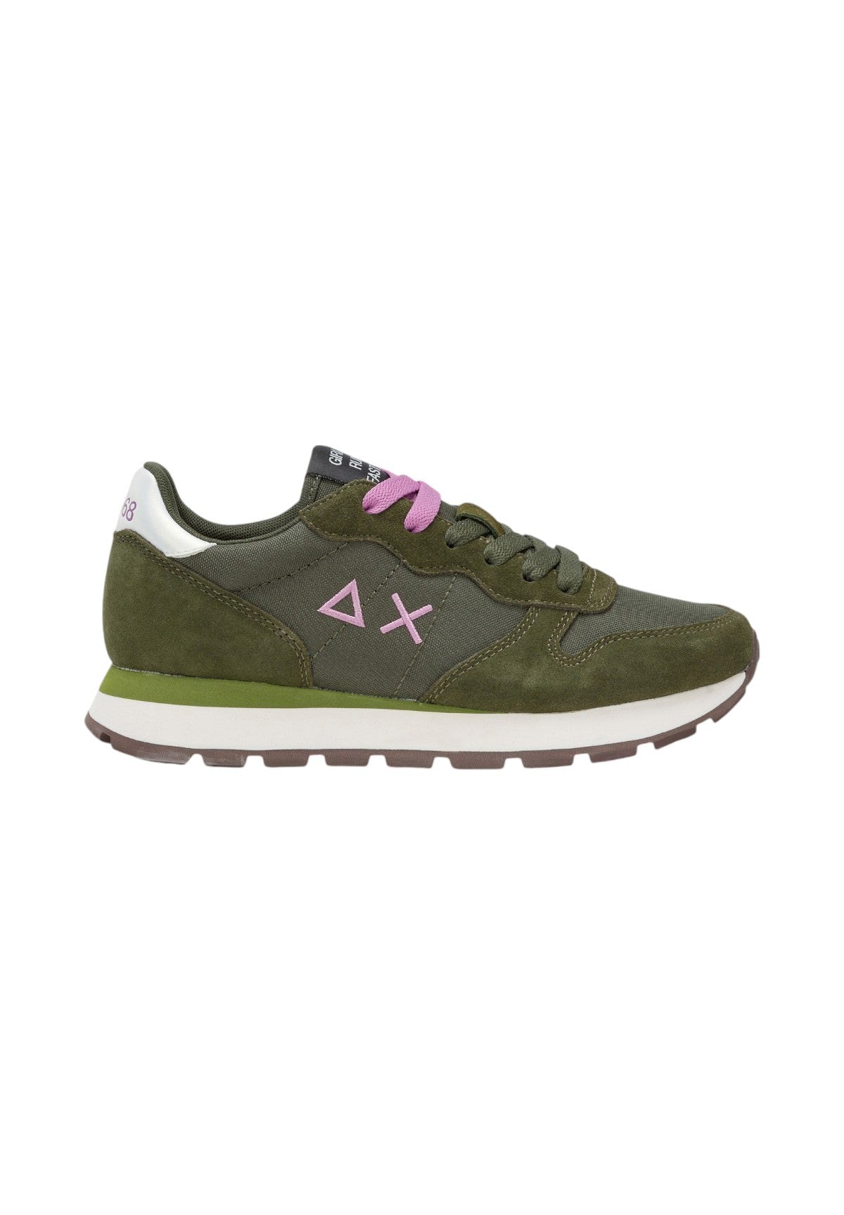 Sneakers Ally Solid Nylon Z44201 Militare Scuro