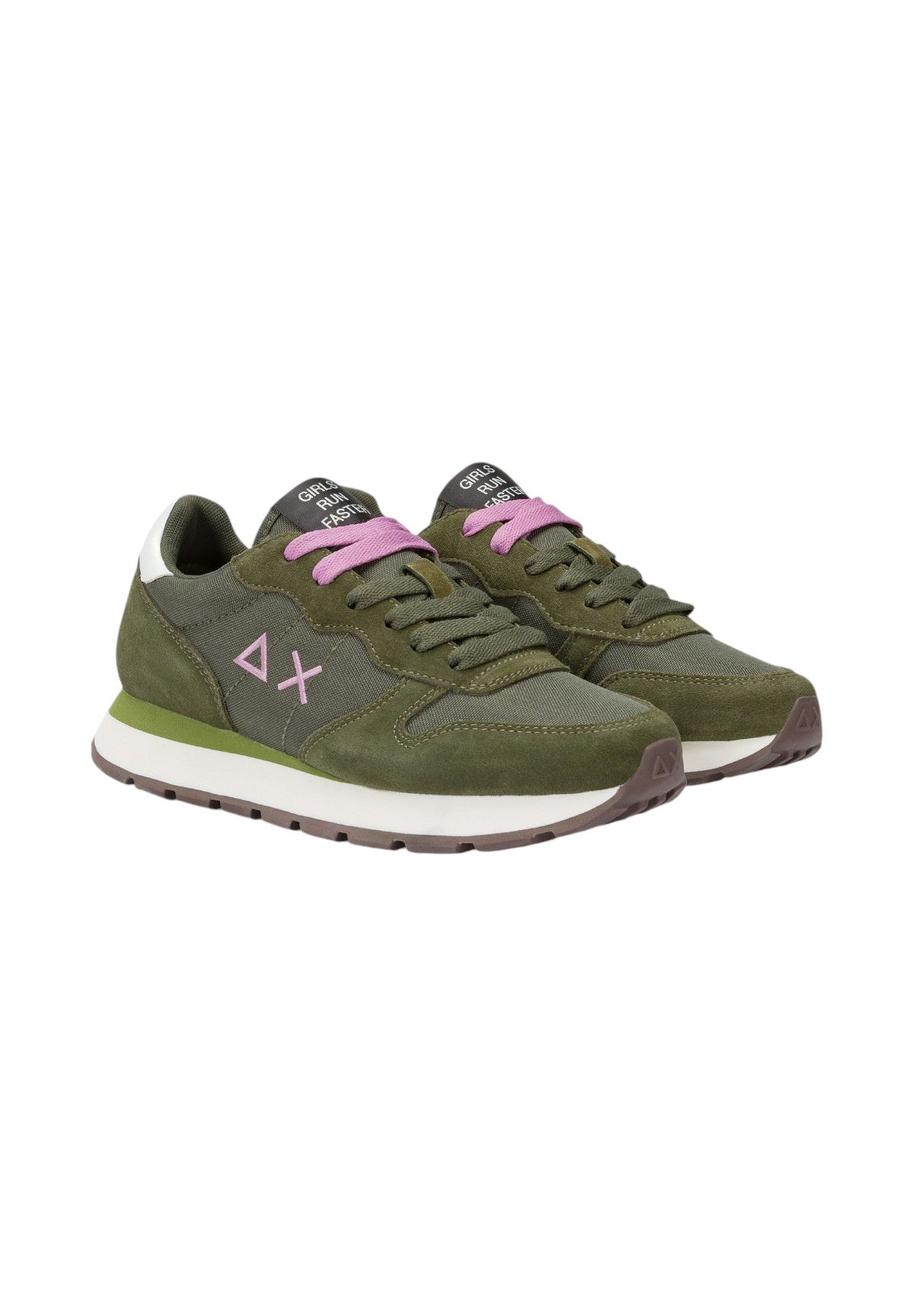 Sneakers Ally Solid Nylon Z44201 Militare Scuro
