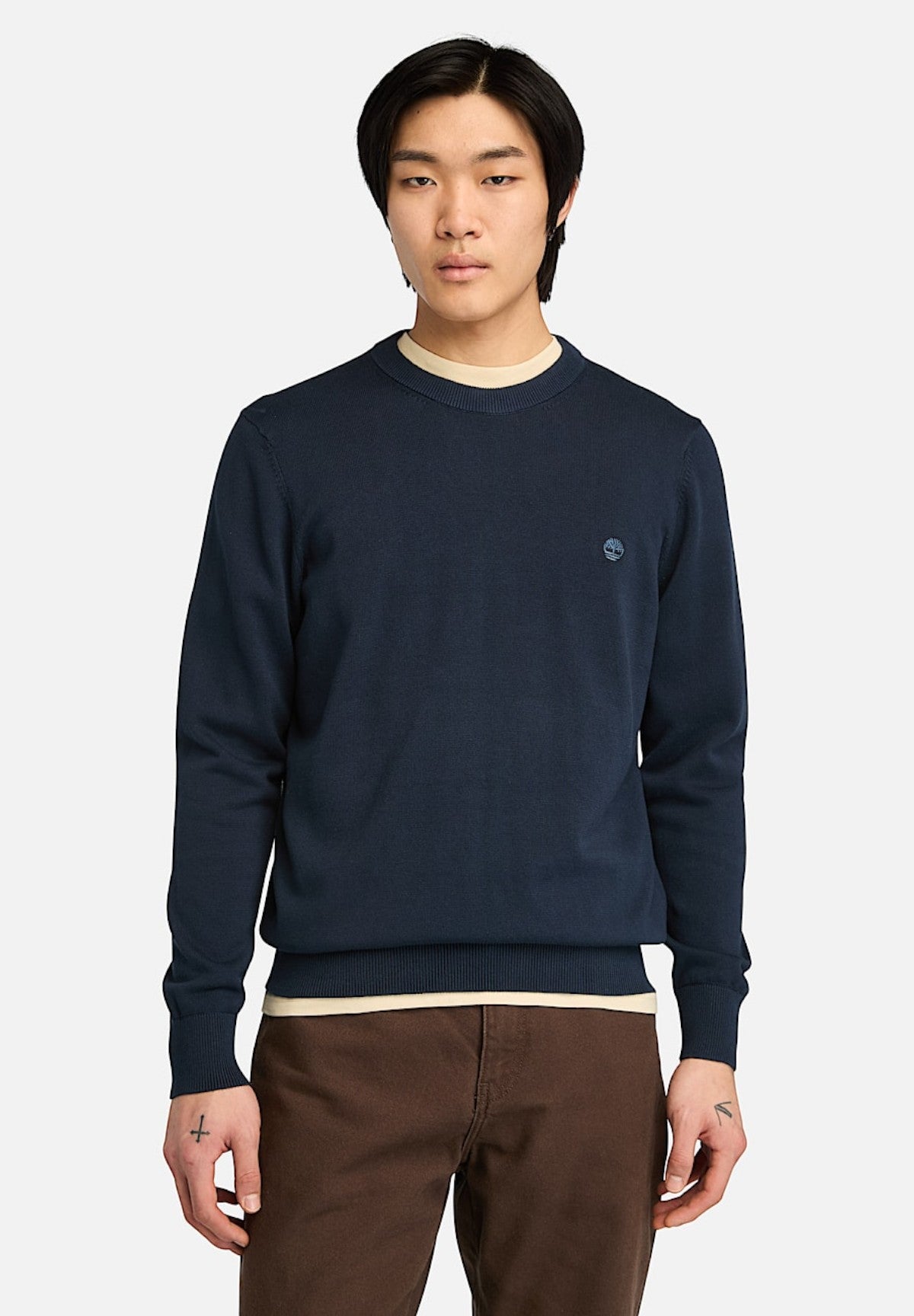 Maglione Girocollo Williams River TB0A2BMM Dark Sapphire, Dark Denim